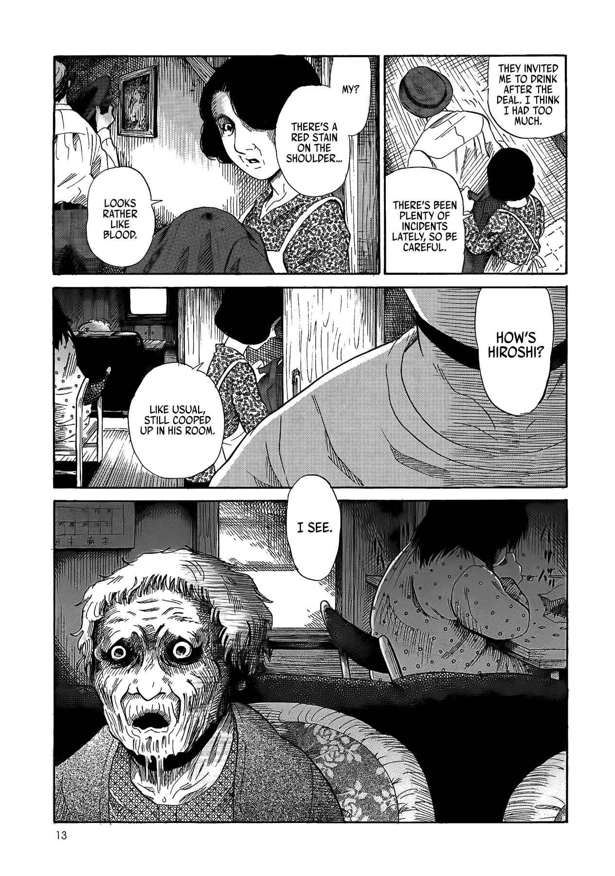 Page 14 Chapter 0 Yamiyo ni Asobu na Kodomotachi