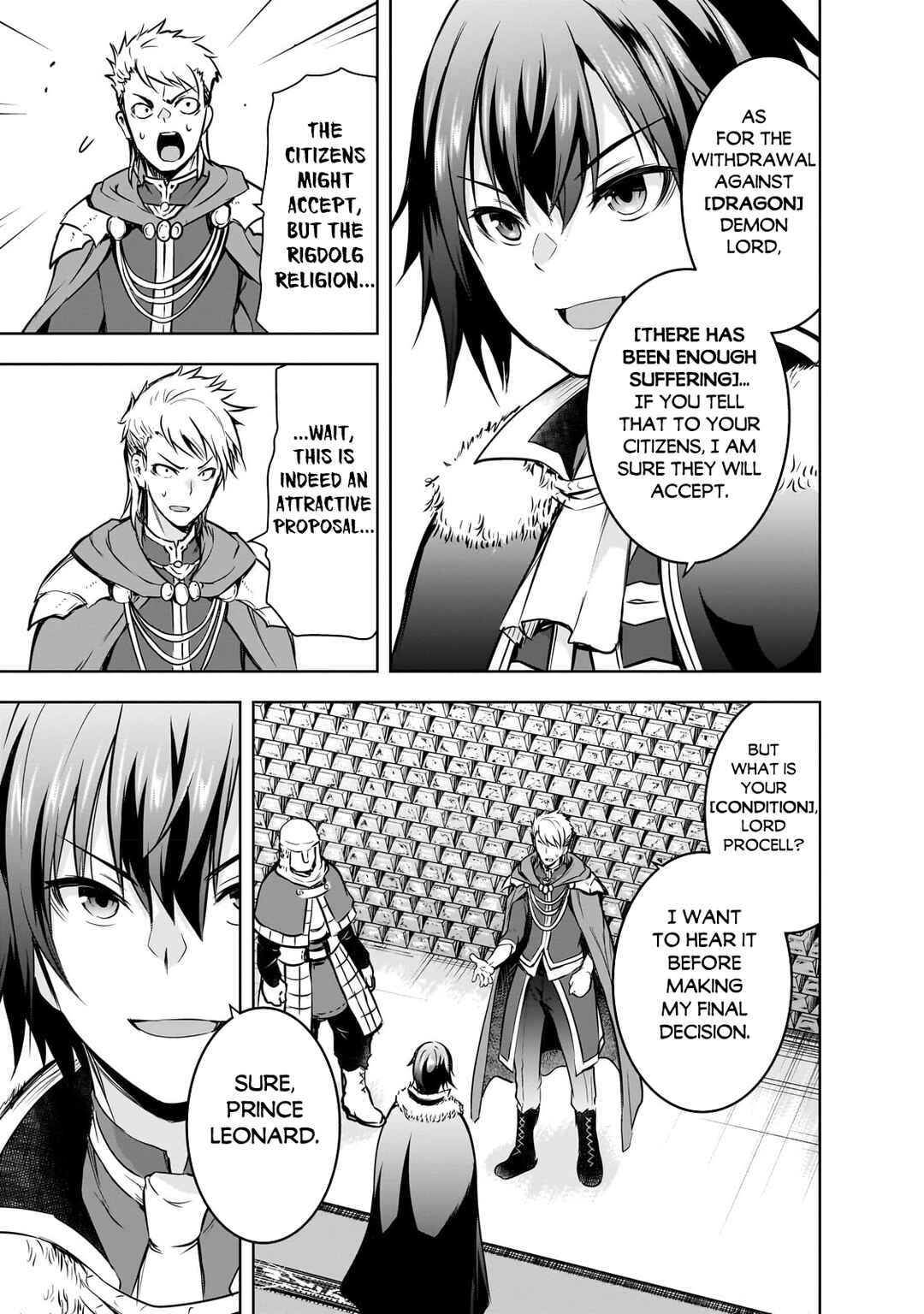 Page 12 Chapter 54 Maou-sama no Machizukuri! ~Saikyou no Dungeon wa Kindai Toshi~