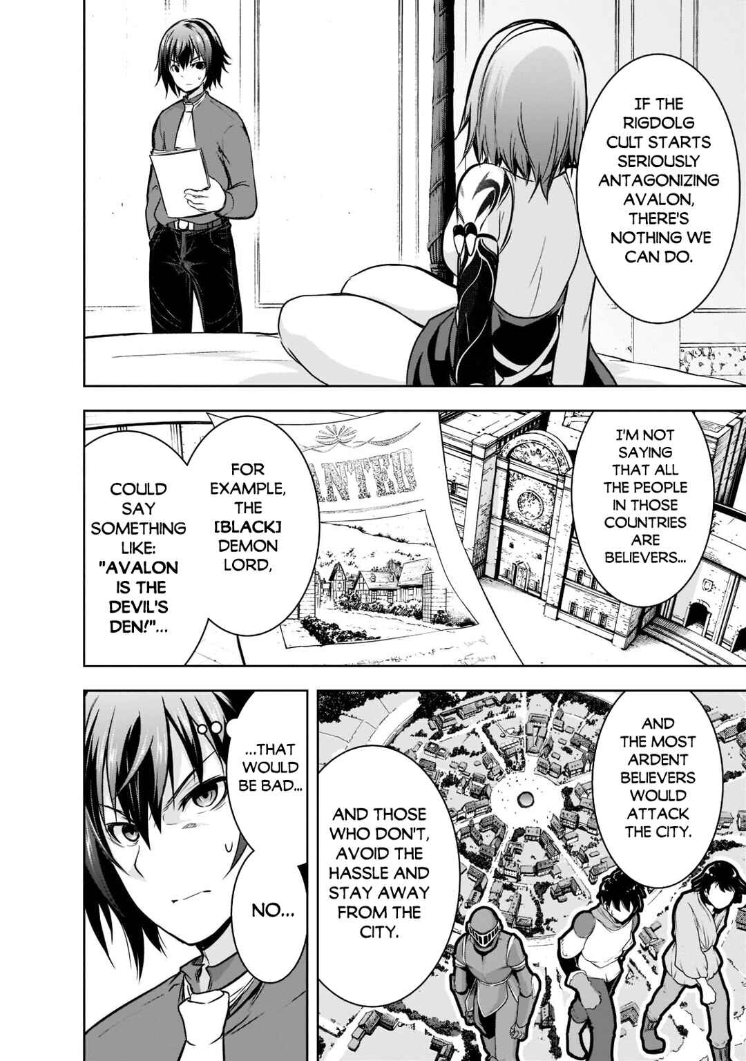 Page 13 Chapter 50 Maou-sama no Machizukuri! ~Saikyou no Dungeon wa Kindai Toshi~