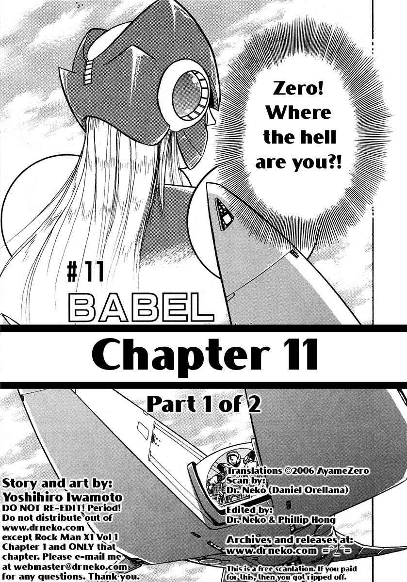 Page 1 Chapter 11 Mega Man X
