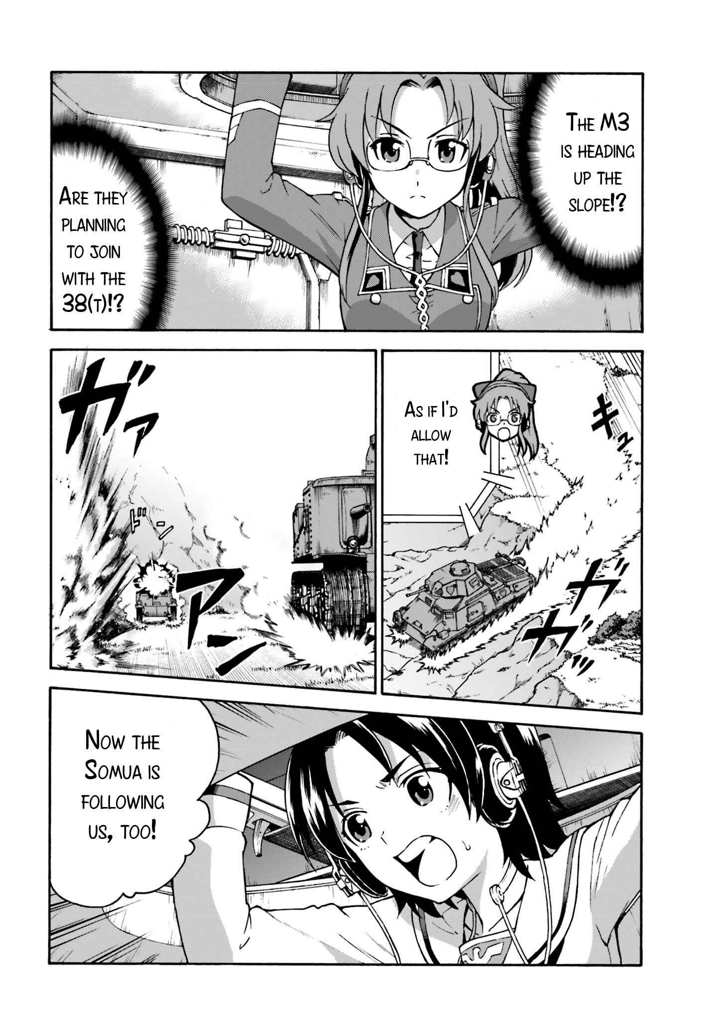 Page 10 Chapter 10 Girls Und Panzer: Fierce Battle! The Battle of Maginot!!