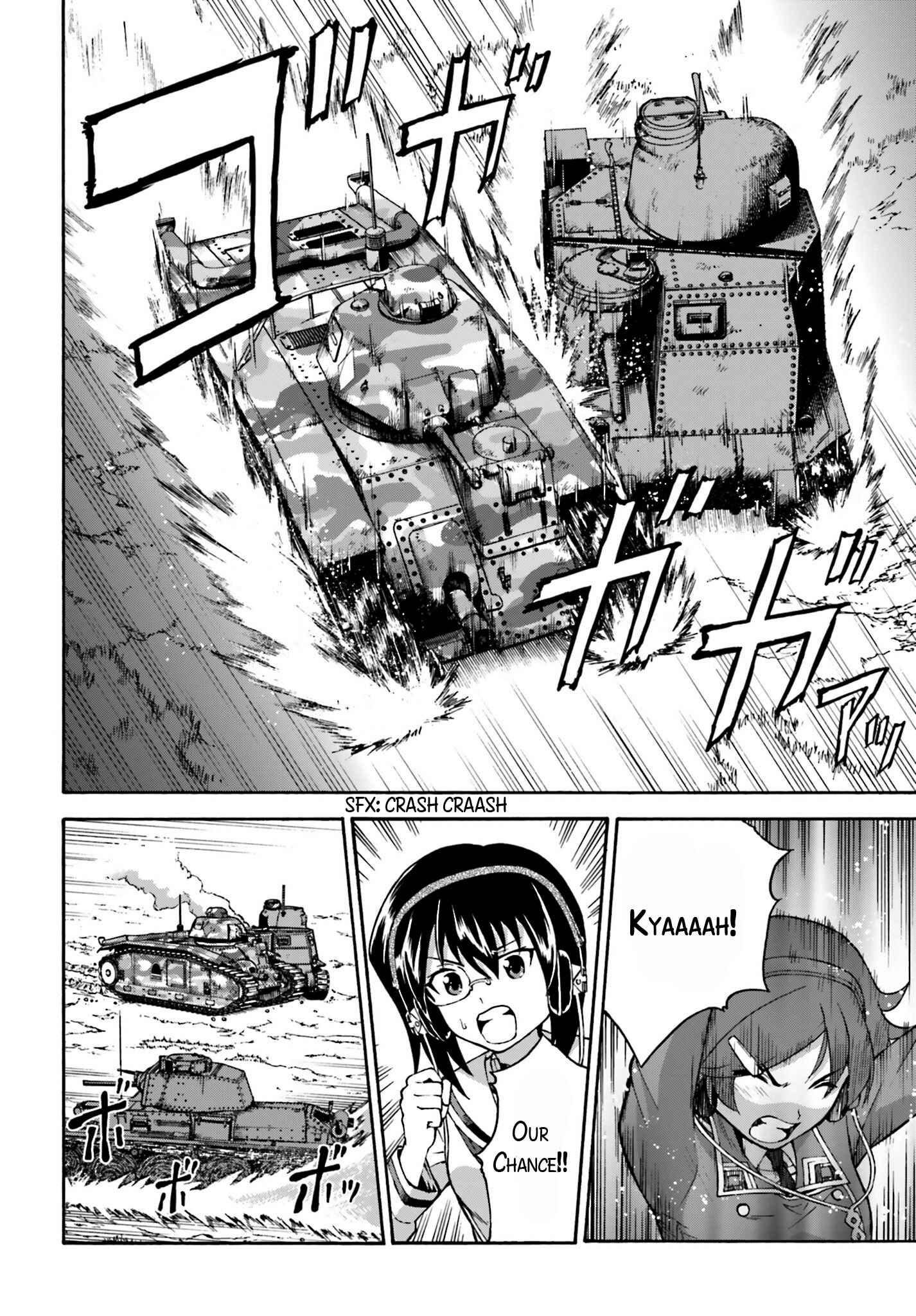 Page 24 Chapter 10 Girls Und Panzer: Fierce Battle! The Battle of Maginot!!