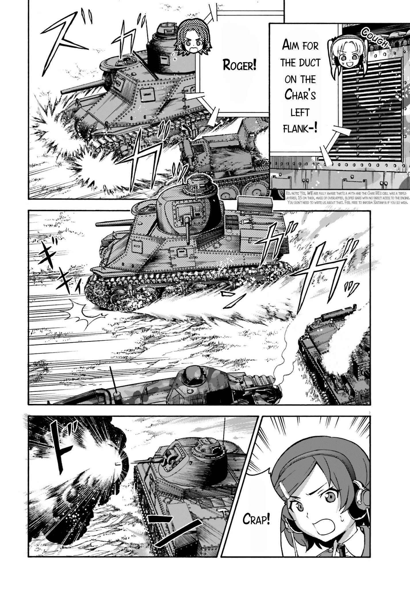 Page 28 Chapter 10 Girls Und Panzer: Fierce Battle! The Battle of Maginot!!