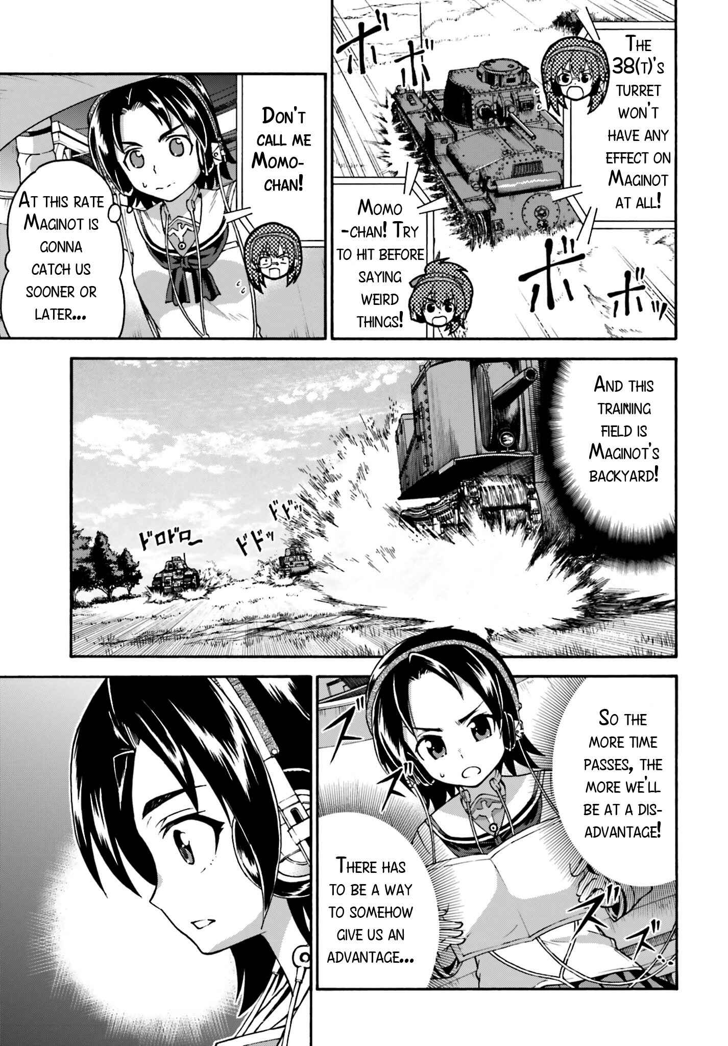 Page 3 Chapter 10 Girls Und Panzer: Fierce Battle! The Battle of Maginot!!