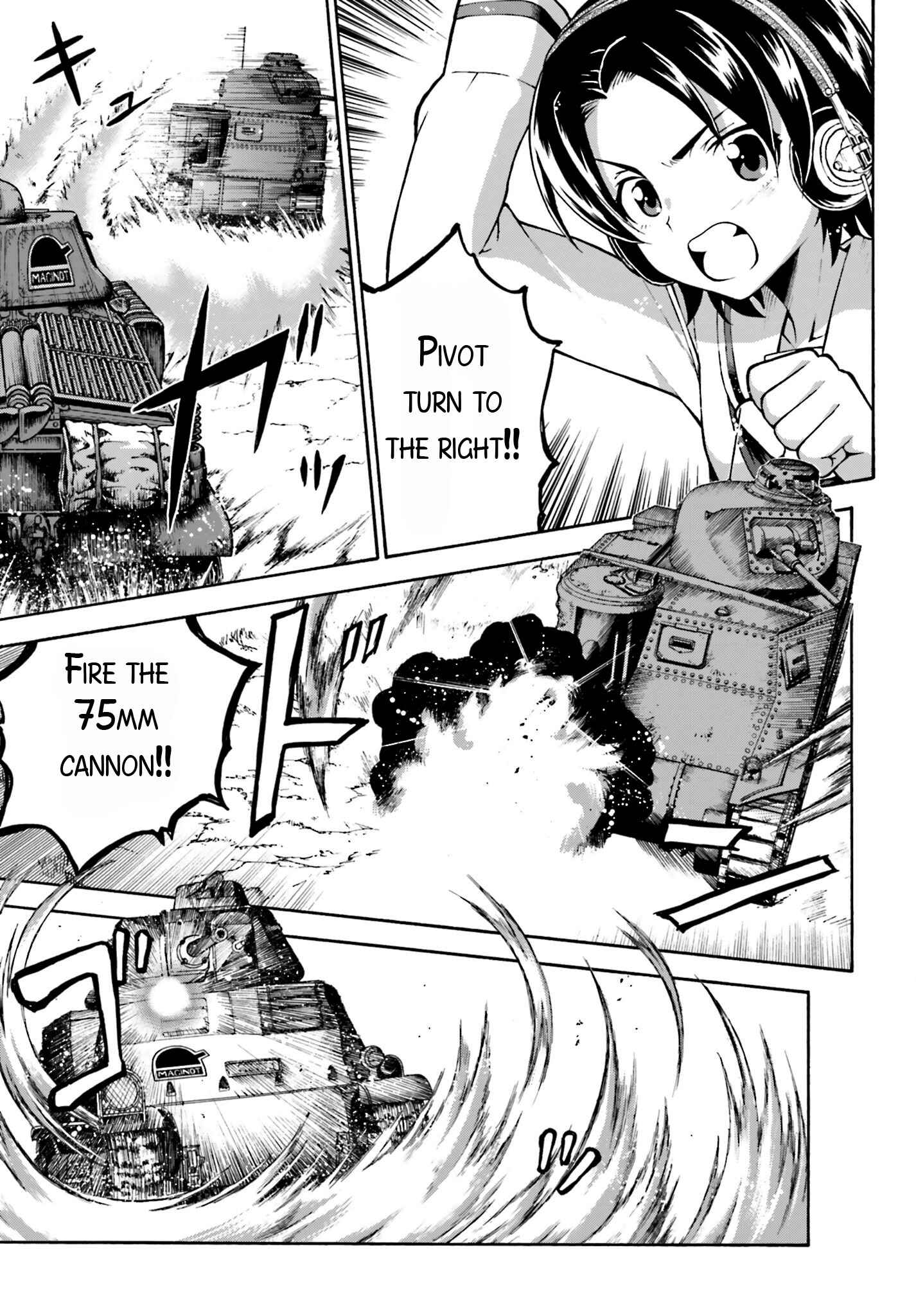 Page 33 Chapter 10 Girls Und Panzer: Fierce Battle! The Battle of Maginot!!