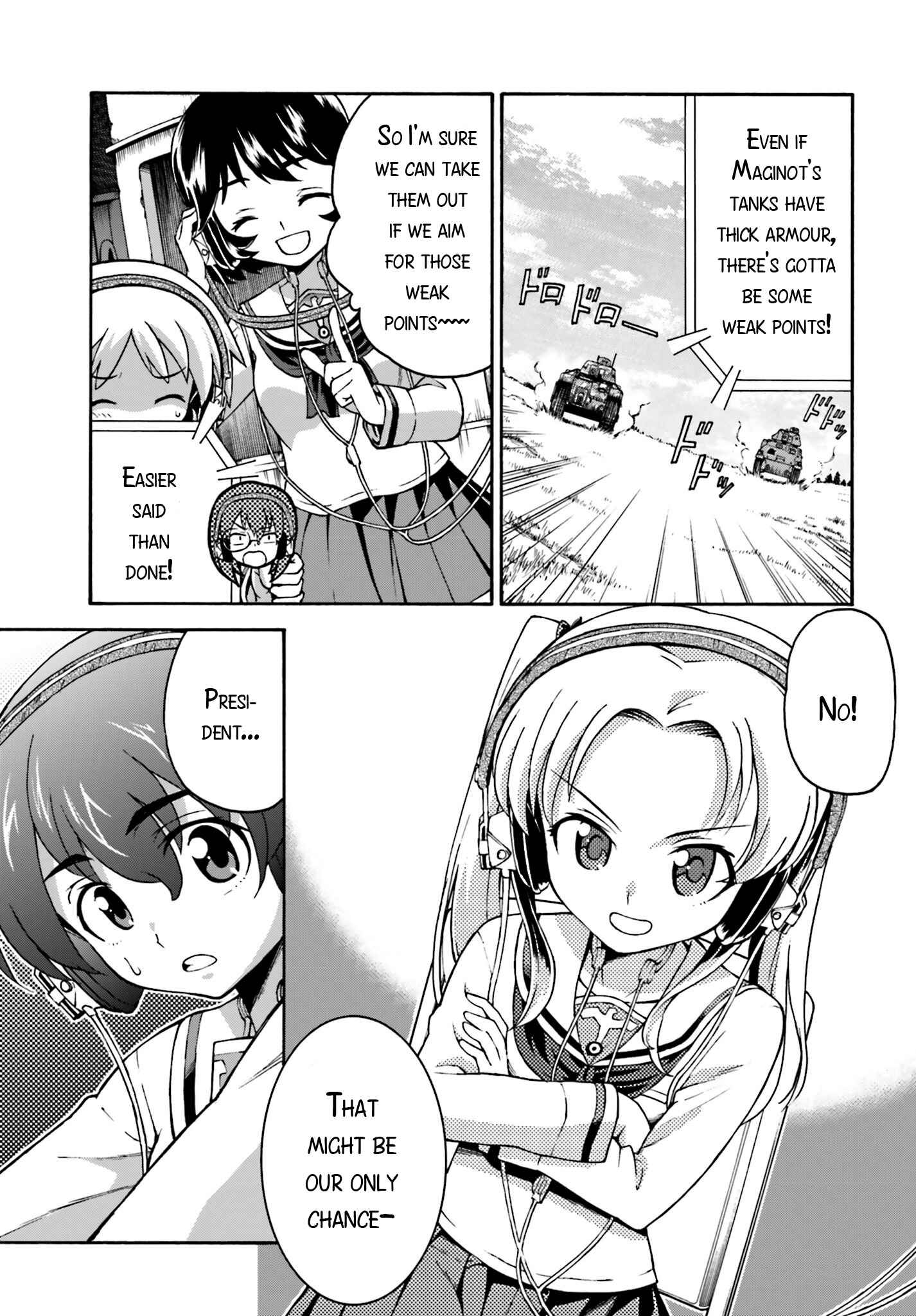 Page 5 Chapter 10 Girls Und Panzer: Fierce Battle! The Battle of Maginot!!