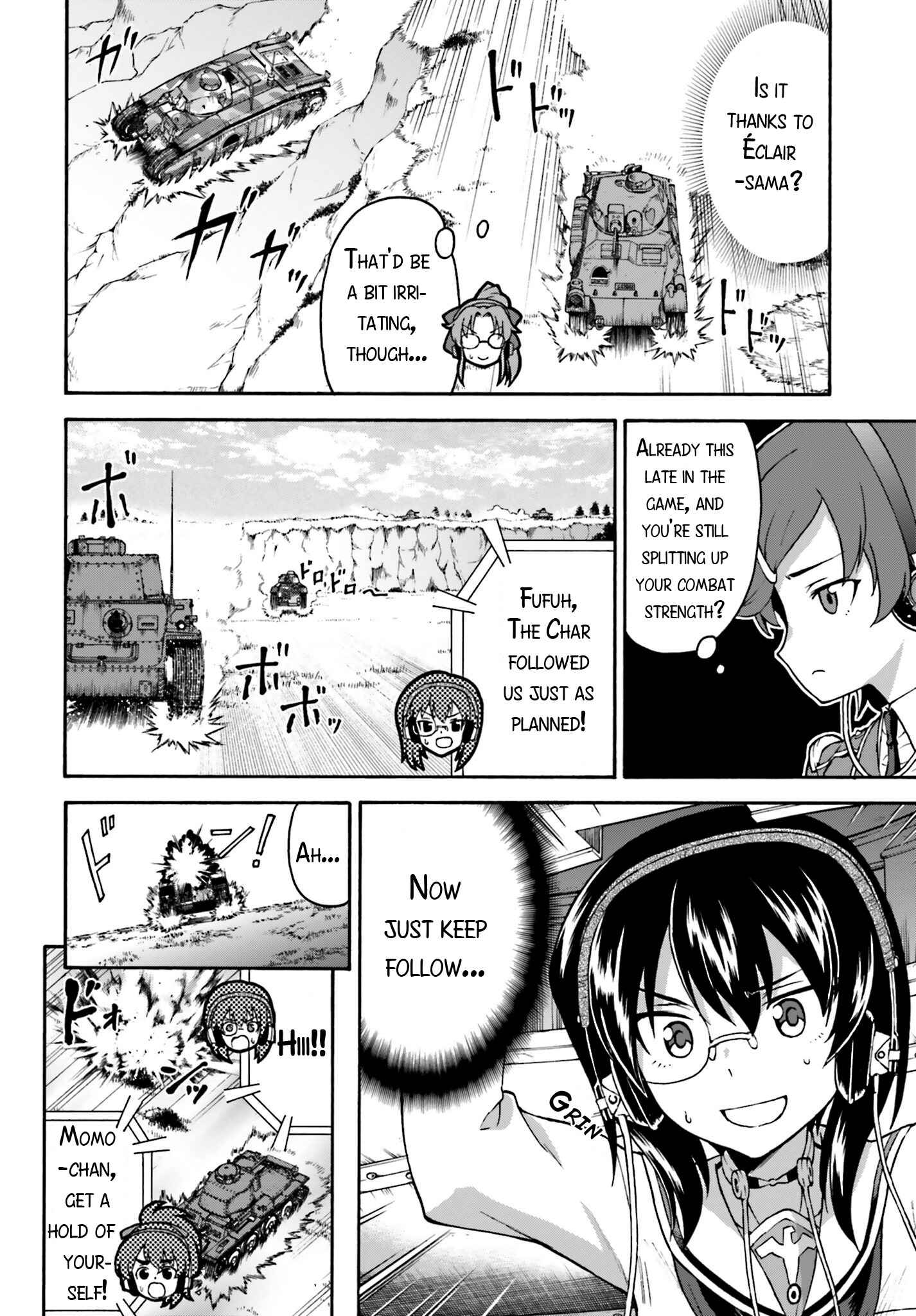 Page 8 Chapter 10 Girls Und Panzer: Fierce Battle! The Battle of Maginot!!