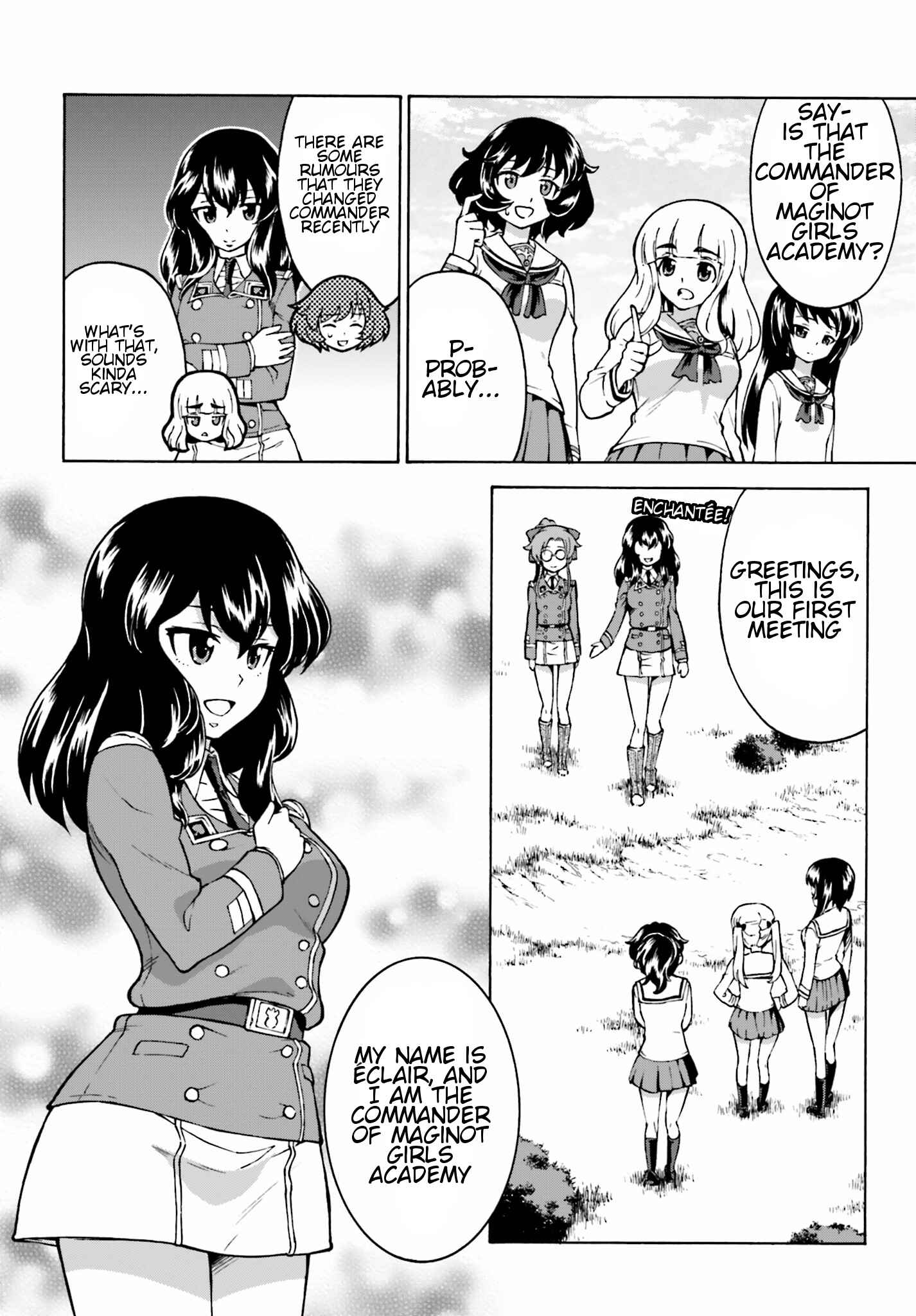 Page 14 Chapter 5 Girls Und Panzer: Fierce Battle! The Battle of Maginot!!