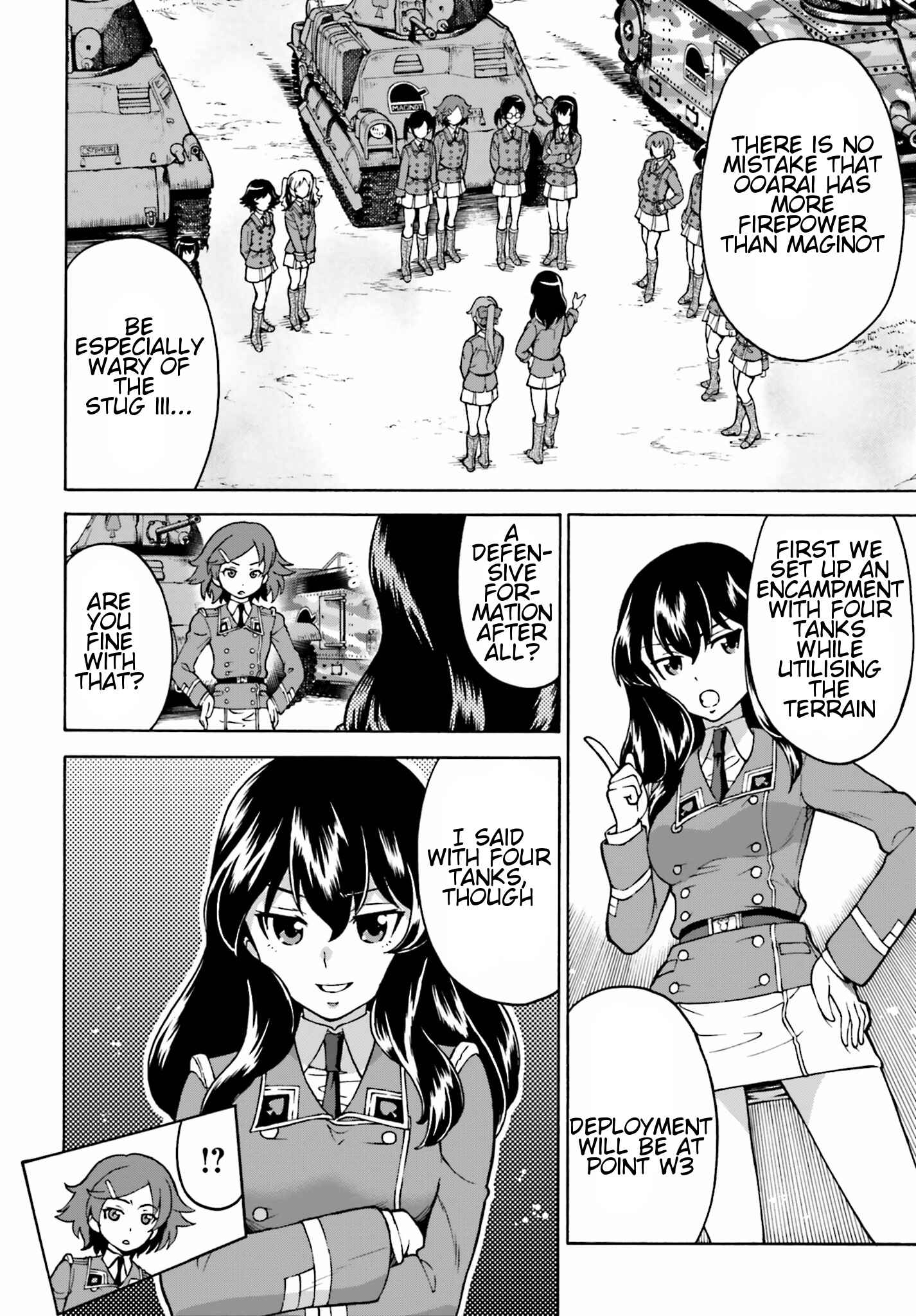 Page 26 Chapter 5 Girls Und Panzer: Fierce Battle! The Battle of Maginot!!