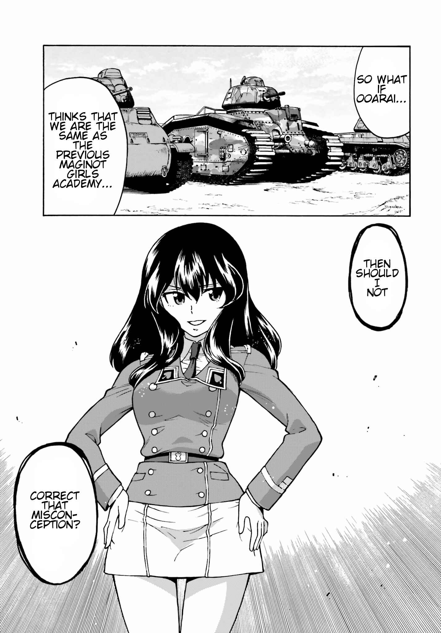 Page 27 Chapter 5 Girls Und Panzer: Fierce Battle! The Battle of Maginot!!