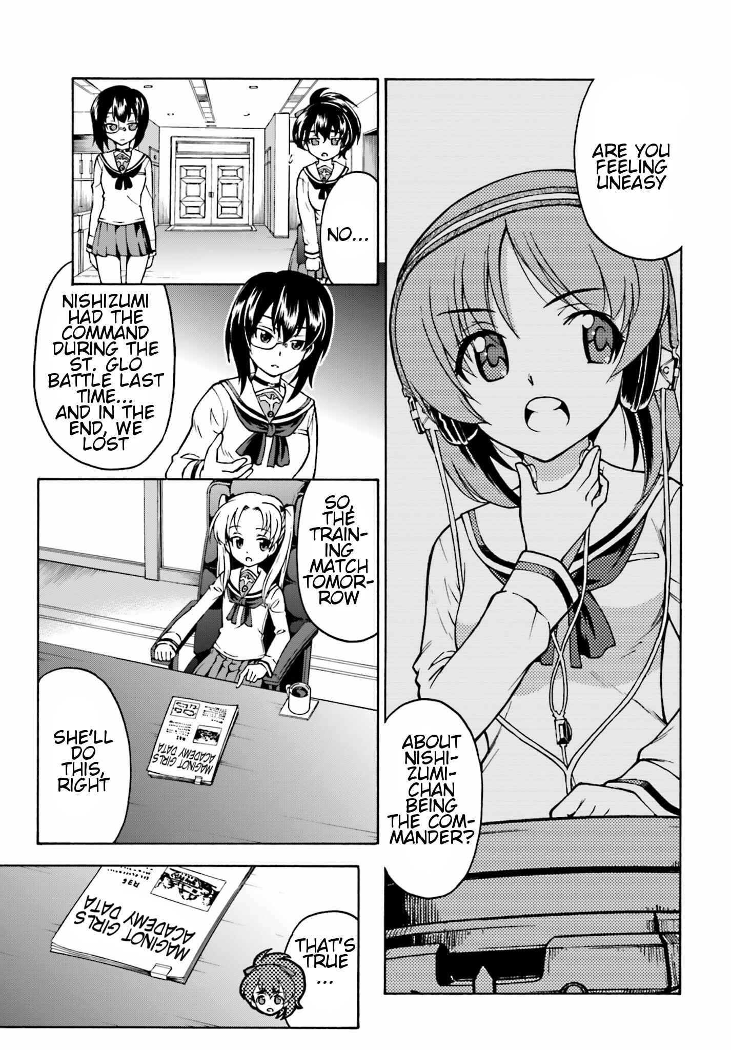 Page 5 Chapter 5 Girls Und Panzer: Fierce Battle! The Battle of Maginot!!