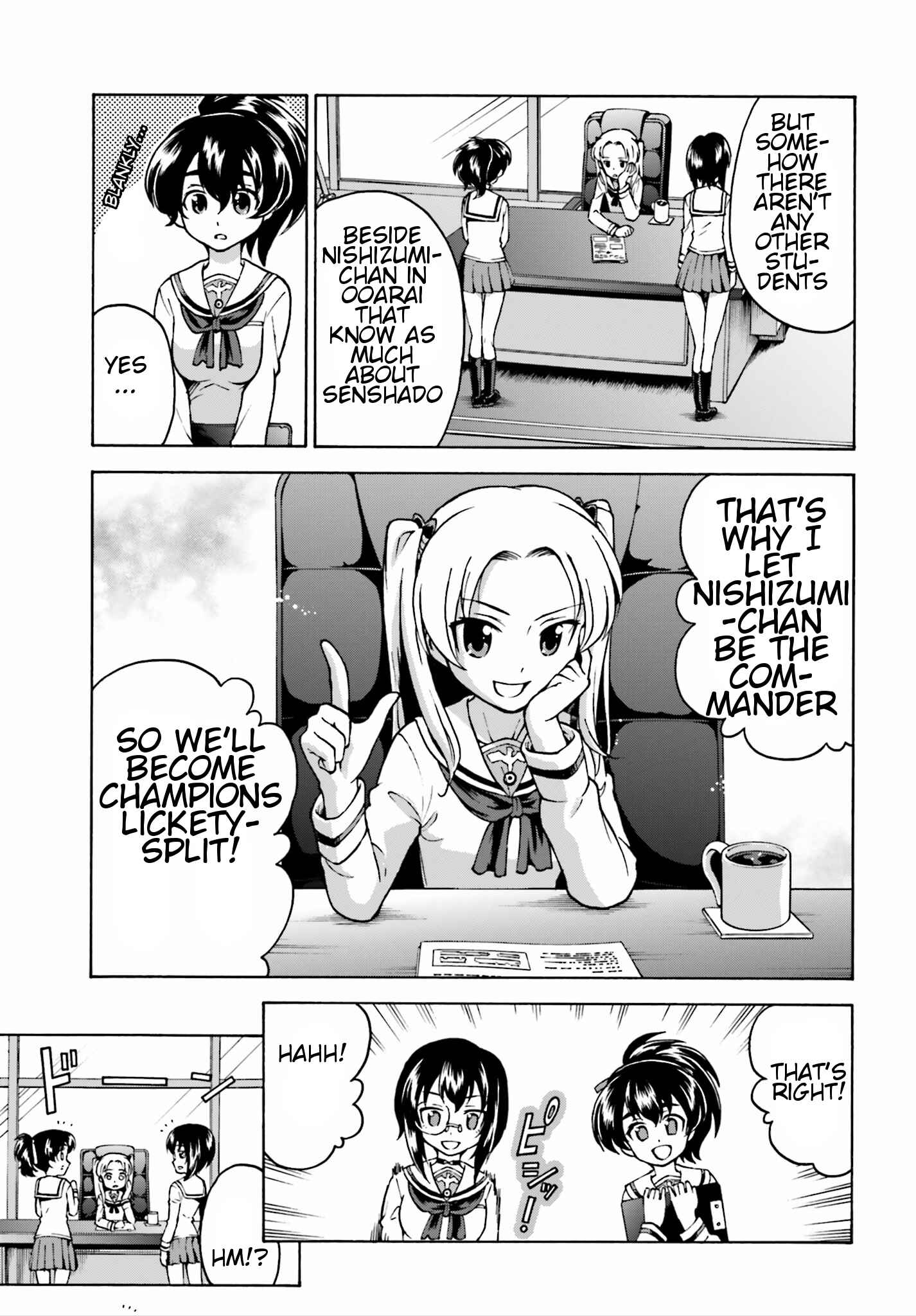 Page 7 Chapter 5 Girls Und Panzer: Fierce Battle! The Battle of Maginot!!