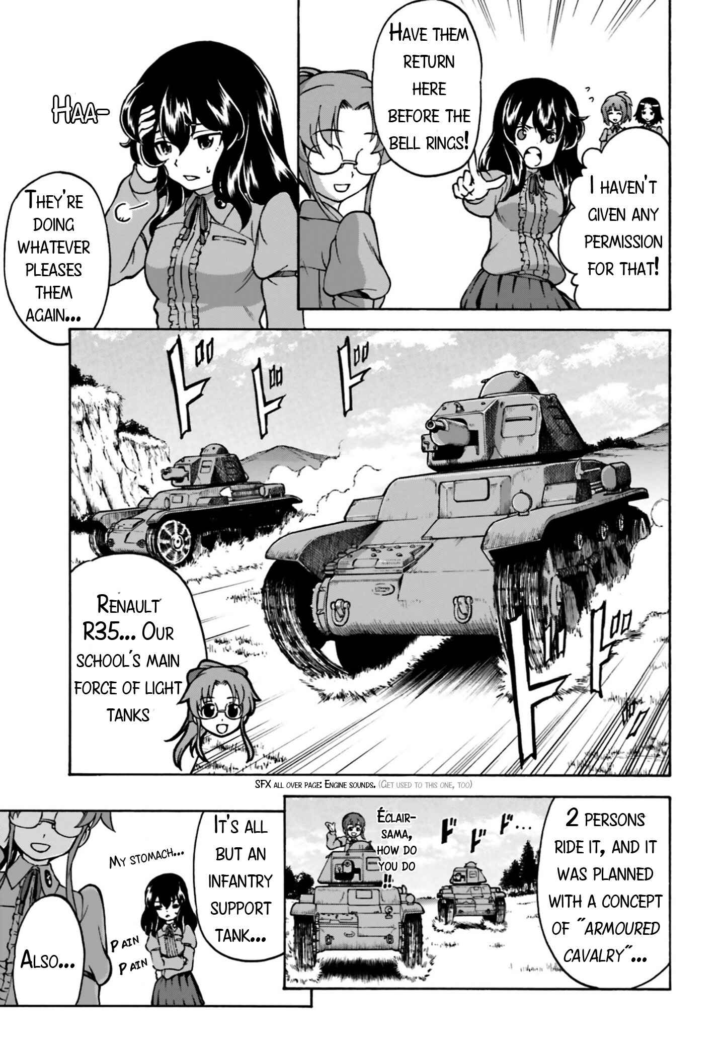 Page 10 Chapter 2 Girls Und Panzer: Fierce Battle! The Battle of Maginot!!