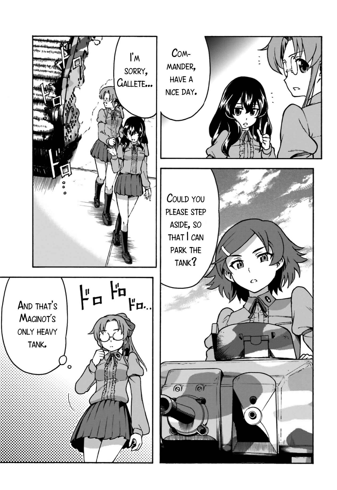 Page 14 Chapter 2 Girls Und Panzer: Fierce Battle! The Battle of Maginot!!