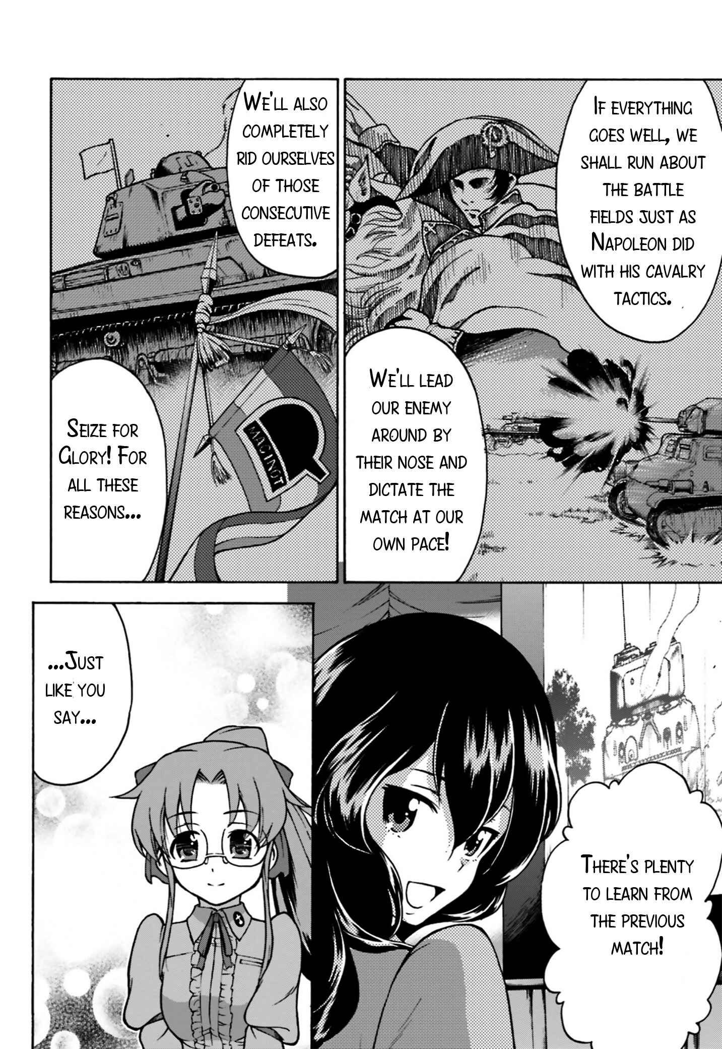 Page 21 Chapter 2 Girls Und Panzer: Fierce Battle! The Battle of Maginot!!
