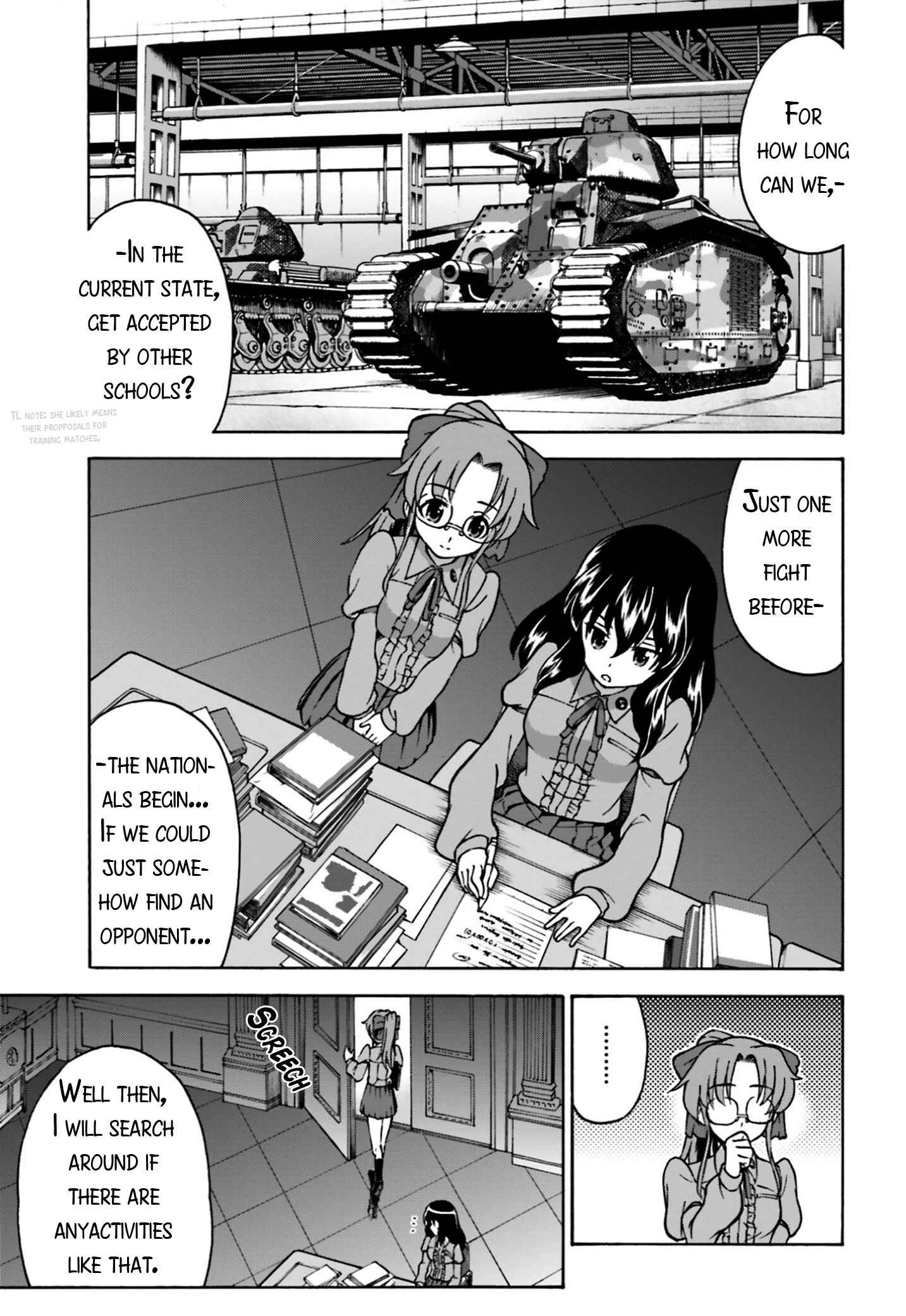 Page 24 Chapter 2 Girls Und Panzer: Fierce Battle! The Battle of Maginot!!