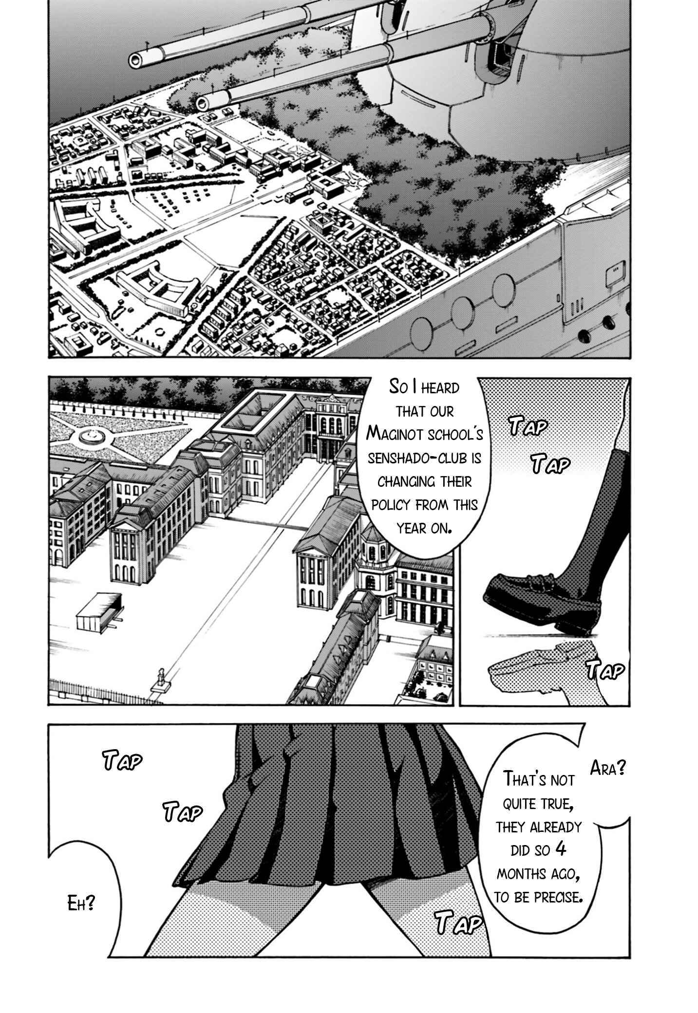 Page 3 Chapter 2 Girls Und Panzer: Fierce Battle! The Battle of Maginot!!