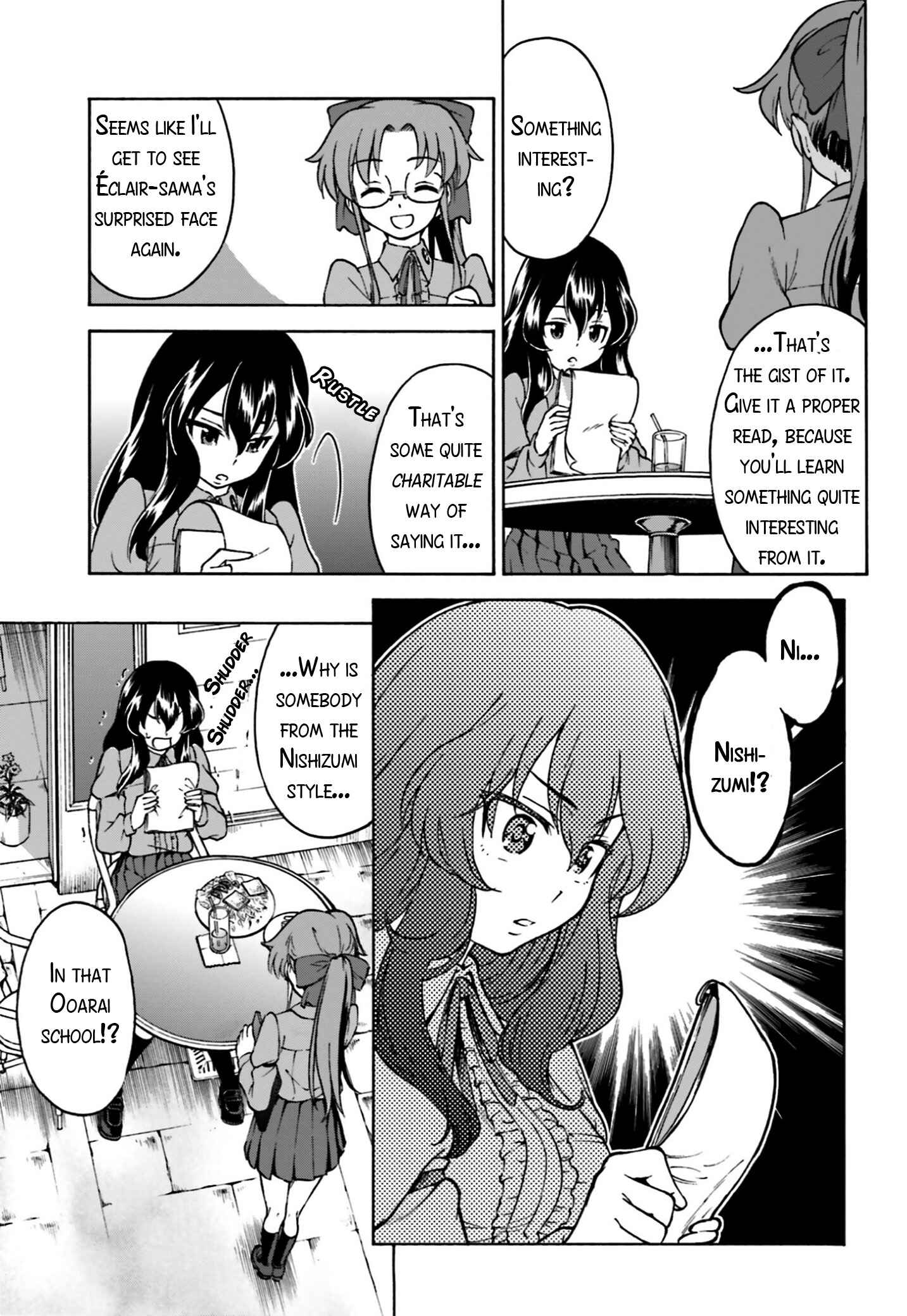 Page 11 Chapter 3 Girls Und Panzer: Fierce Battle! The Battle of Maginot!!