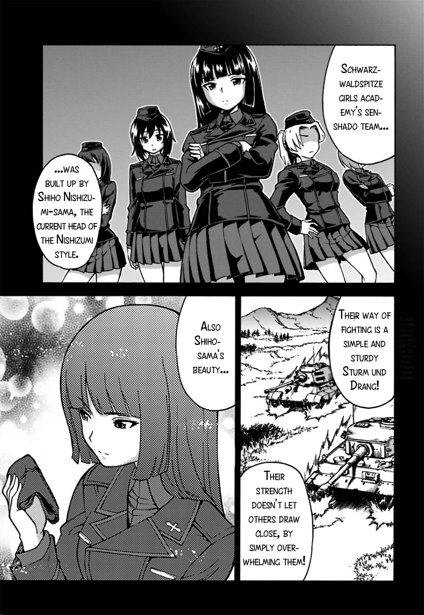 Page 13 Chapter 3 Girls Und Panzer: Fierce Battle! The Battle of Maginot!!