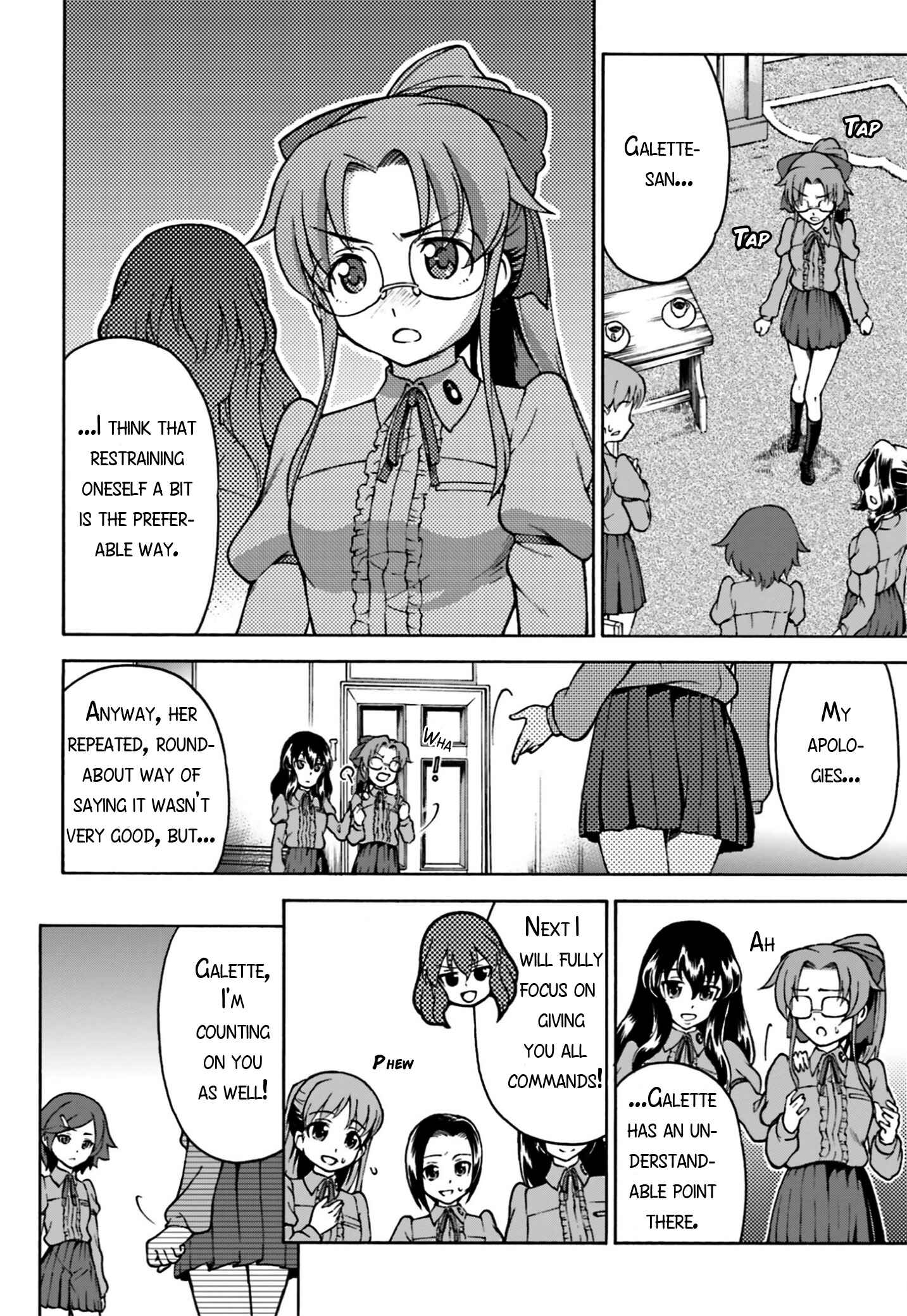 Page 22 Chapter 3 Girls Und Panzer: Fierce Battle! The Battle of Maginot!!