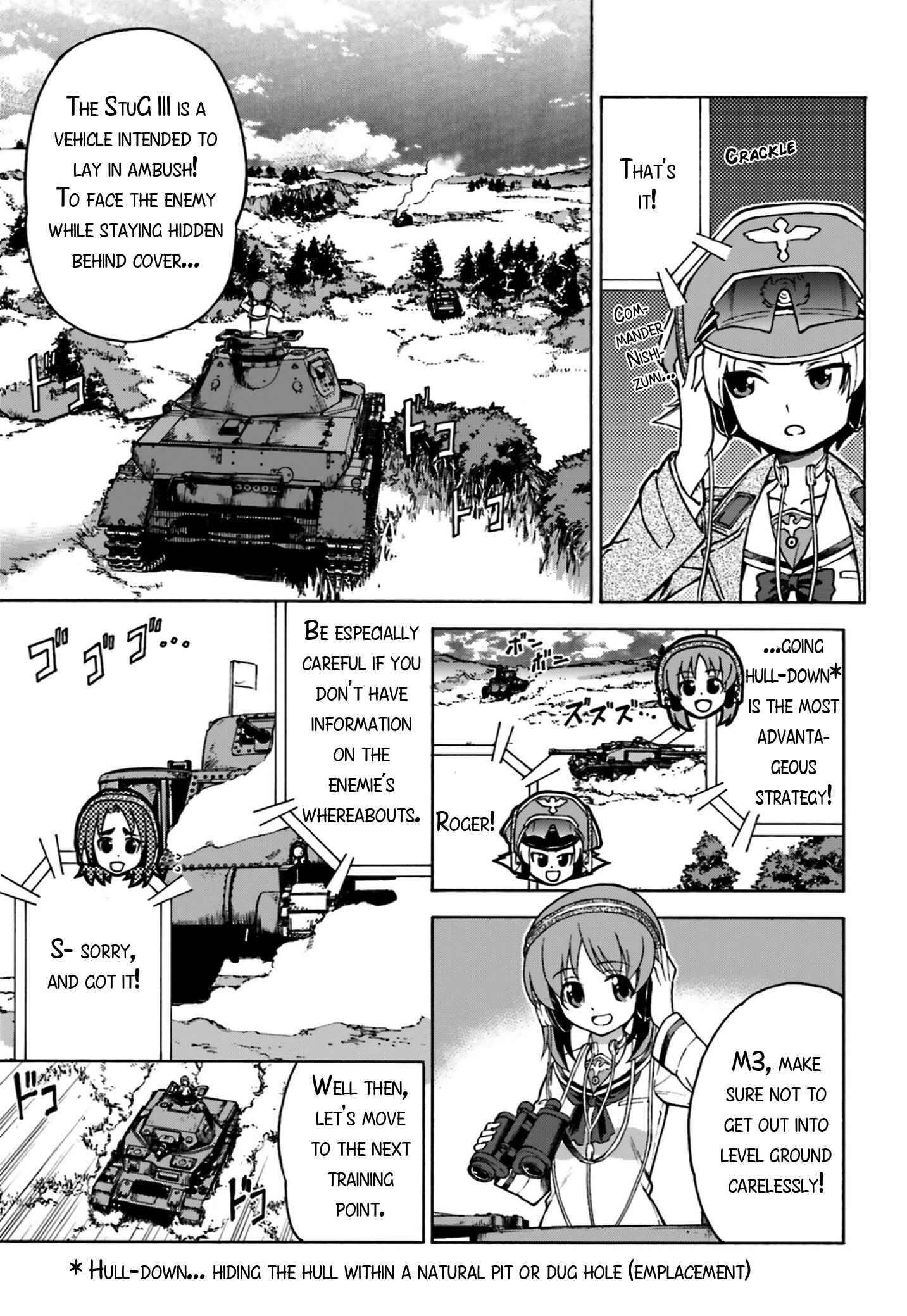 Page 3 Chapter 3 Girls Und Panzer: Fierce Battle! The Battle of Maginot!!