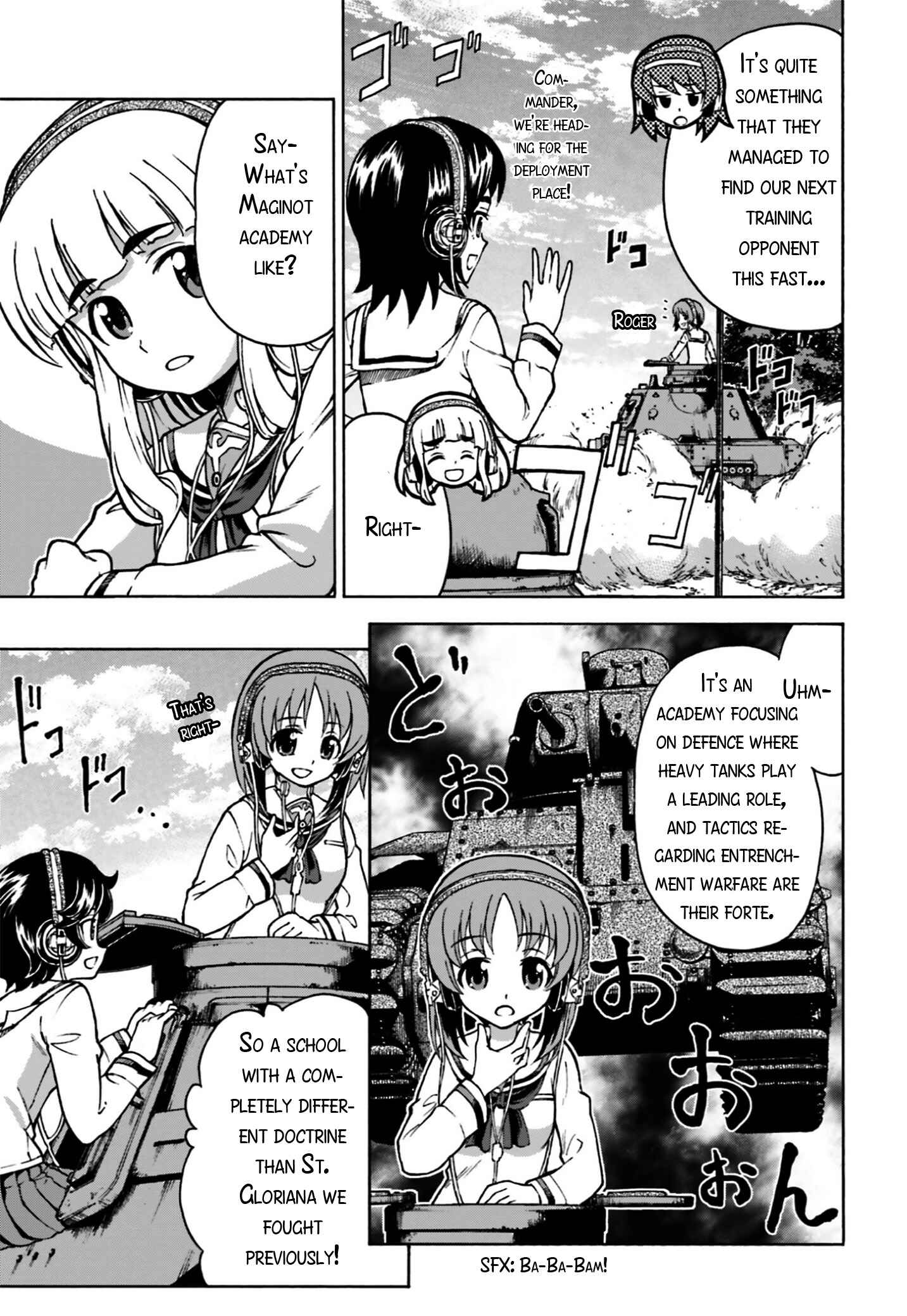 Page 5 Chapter 3 Girls Und Panzer: Fierce Battle! The Battle of Maginot!!
