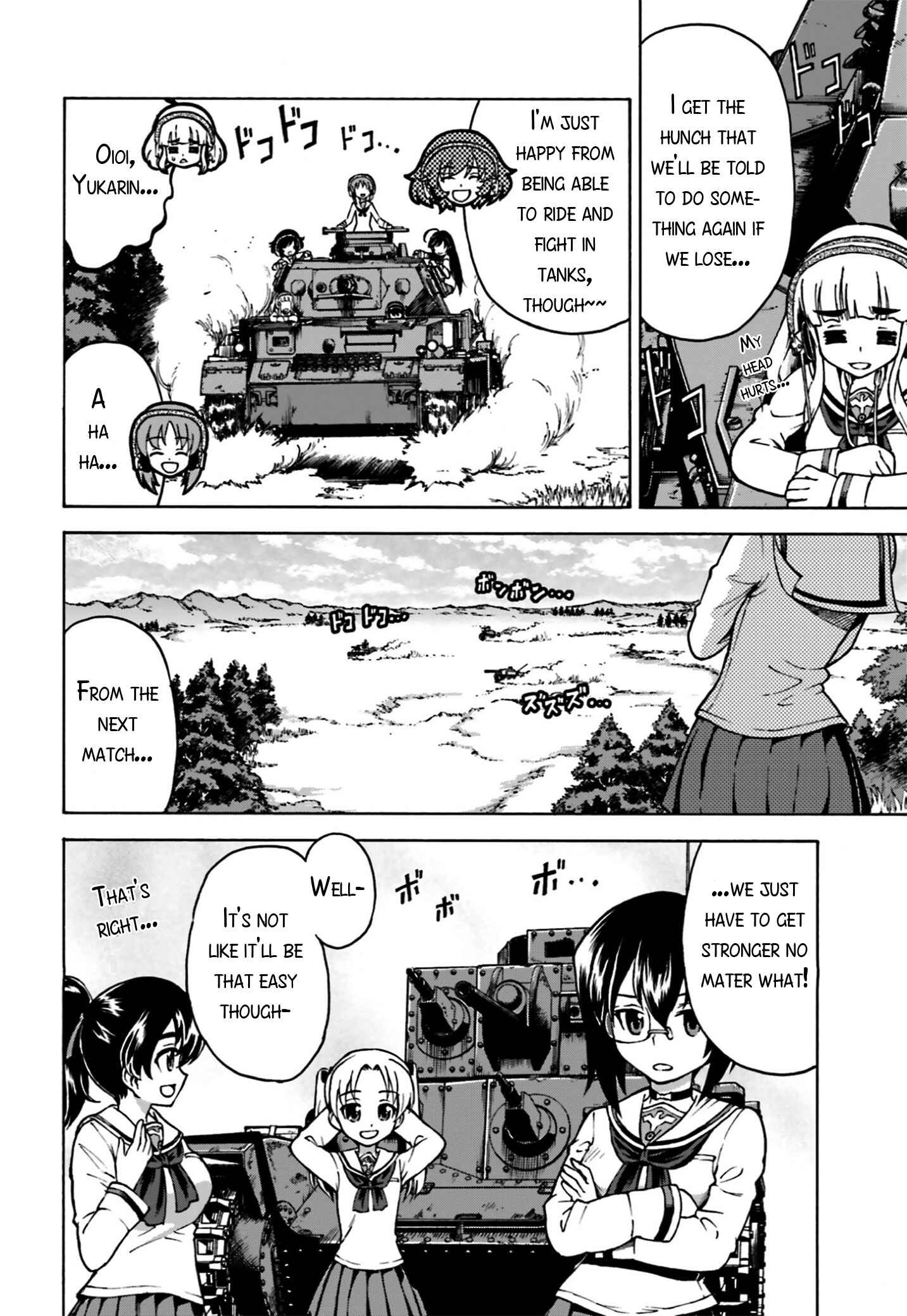 Page 6 Chapter 3 Girls Und Panzer: Fierce Battle! The Battle of Maginot!!