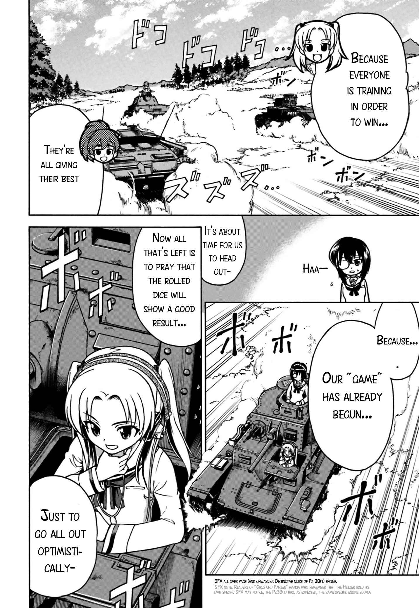 Page 8 Chapter 3 Girls Und Panzer: Fierce Battle! The Battle of Maginot!!