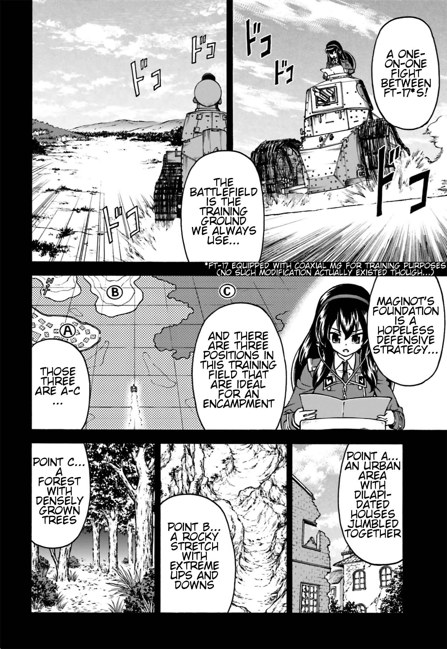 Page 11 Chapter 4 Girls Und Panzer: Fierce Battle! The Battle of Maginot!!