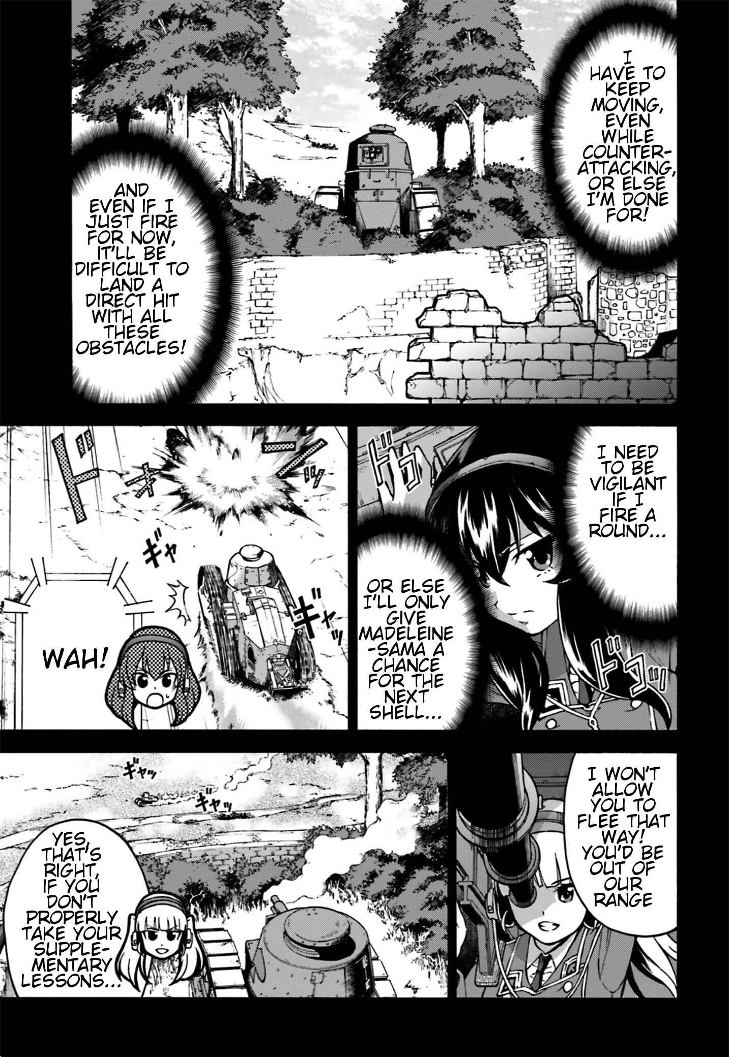 Page 17 Chapter 4 Girls Und Panzer: Fierce Battle! The Battle of Maginot!!