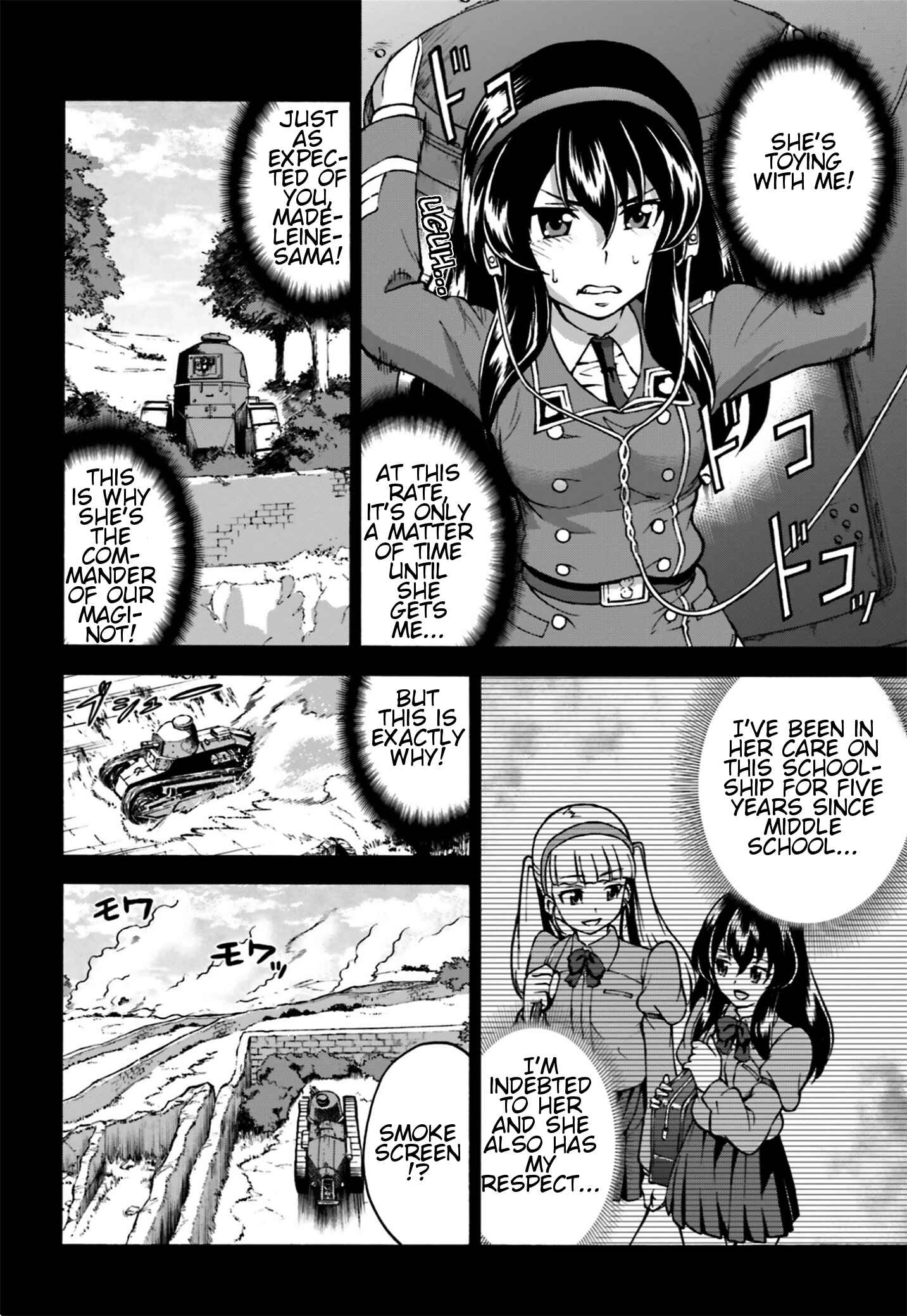 Page 18 Chapter 4 Girls Und Panzer: Fierce Battle! The Battle of Maginot!!