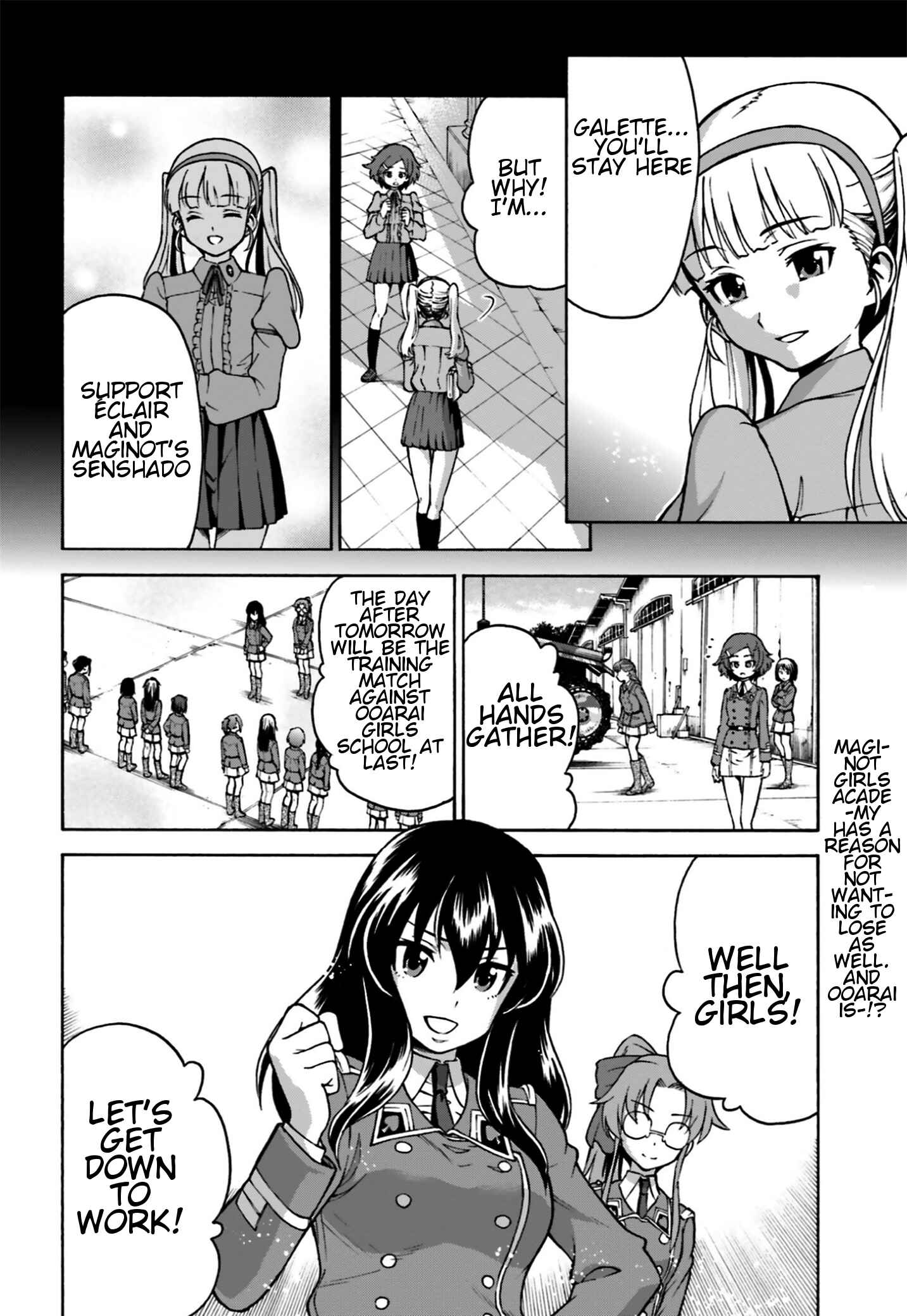 Page 32 Chapter 4 Girls Und Panzer: Fierce Battle! The Battle of Maginot!!