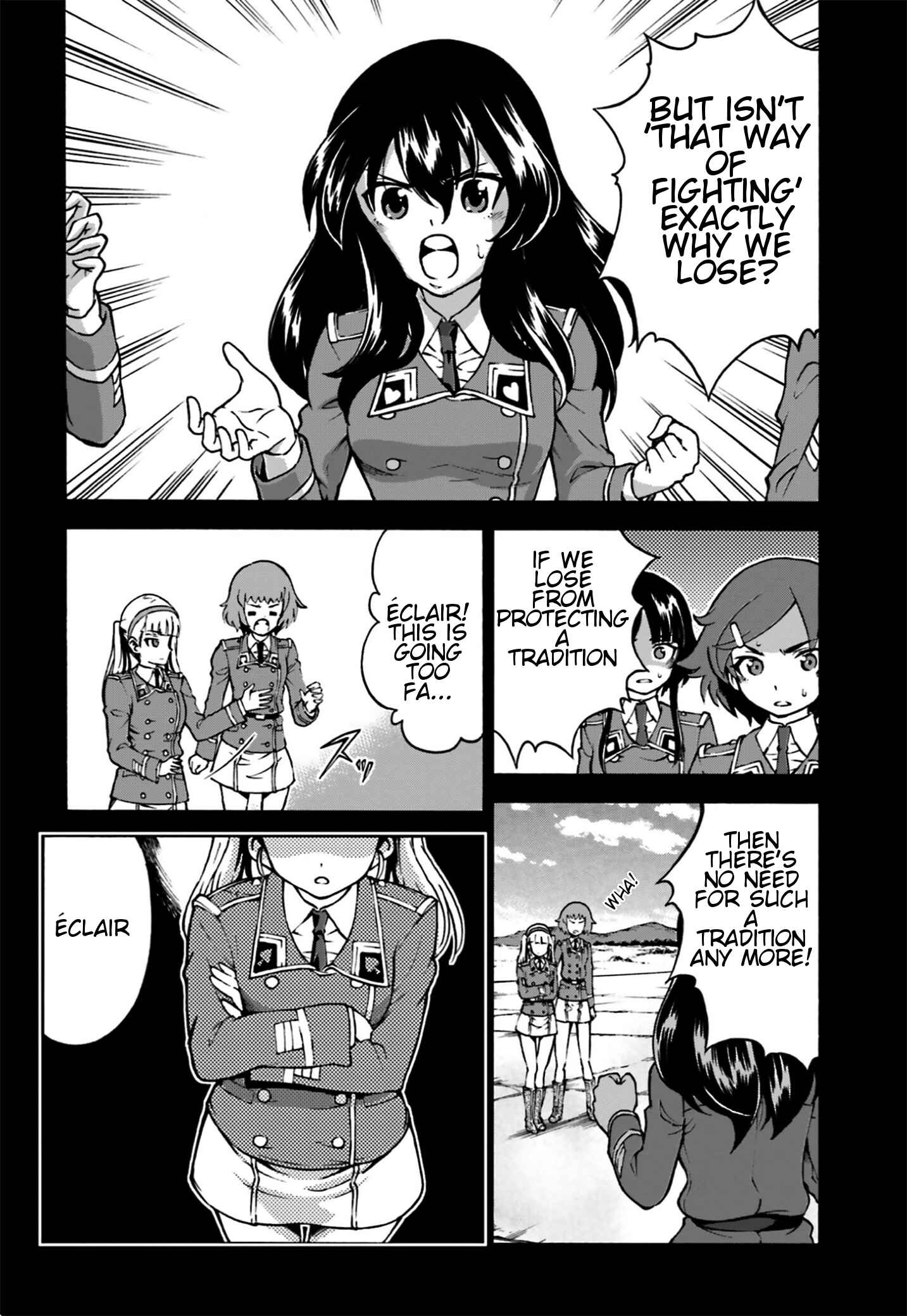 Page 6 Chapter 4 Girls Und Panzer: Fierce Battle! The Battle of Maginot!!