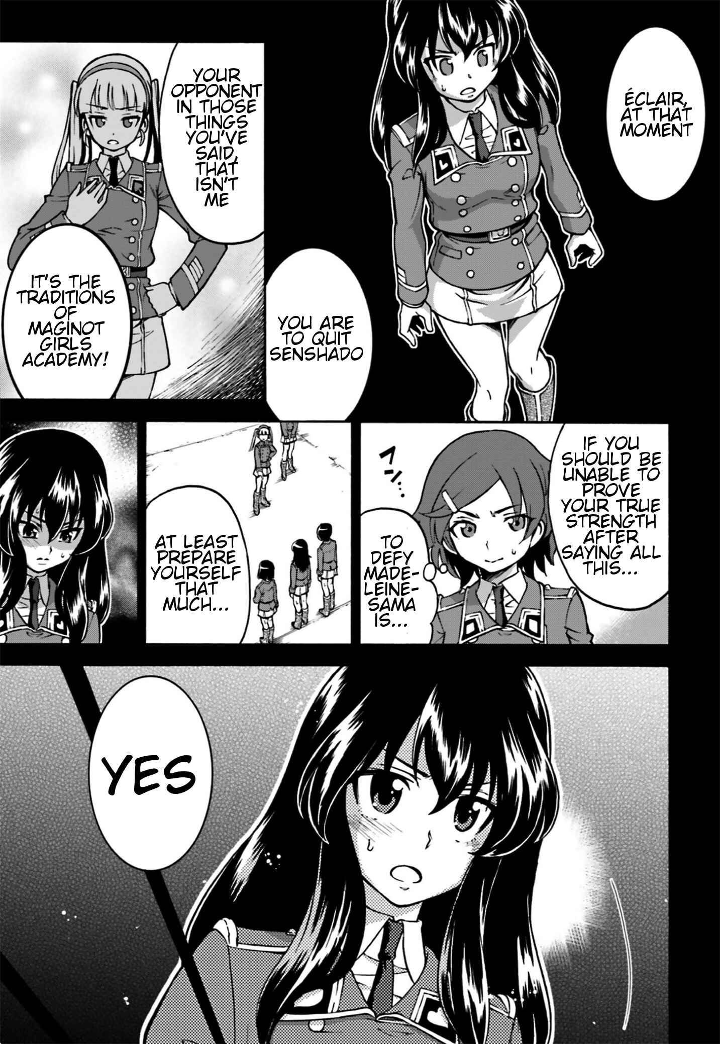 Page 9 Chapter 4 Girls Und Panzer: Fierce Battle! The Battle of Maginot!!