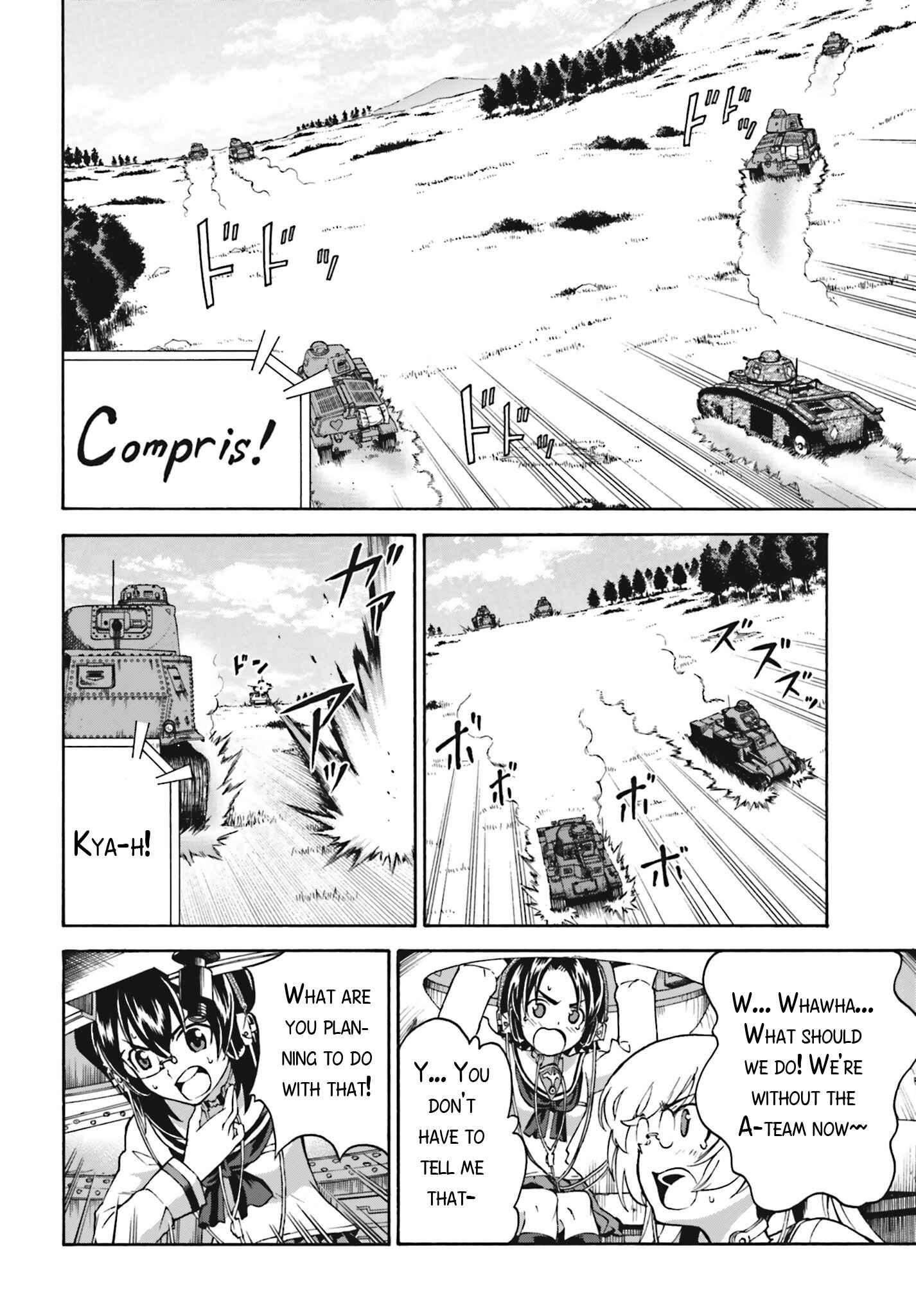 Page 10 Chapter 9 Girls Und Panzer: Fierce Battle! The Battle of Maginot!!