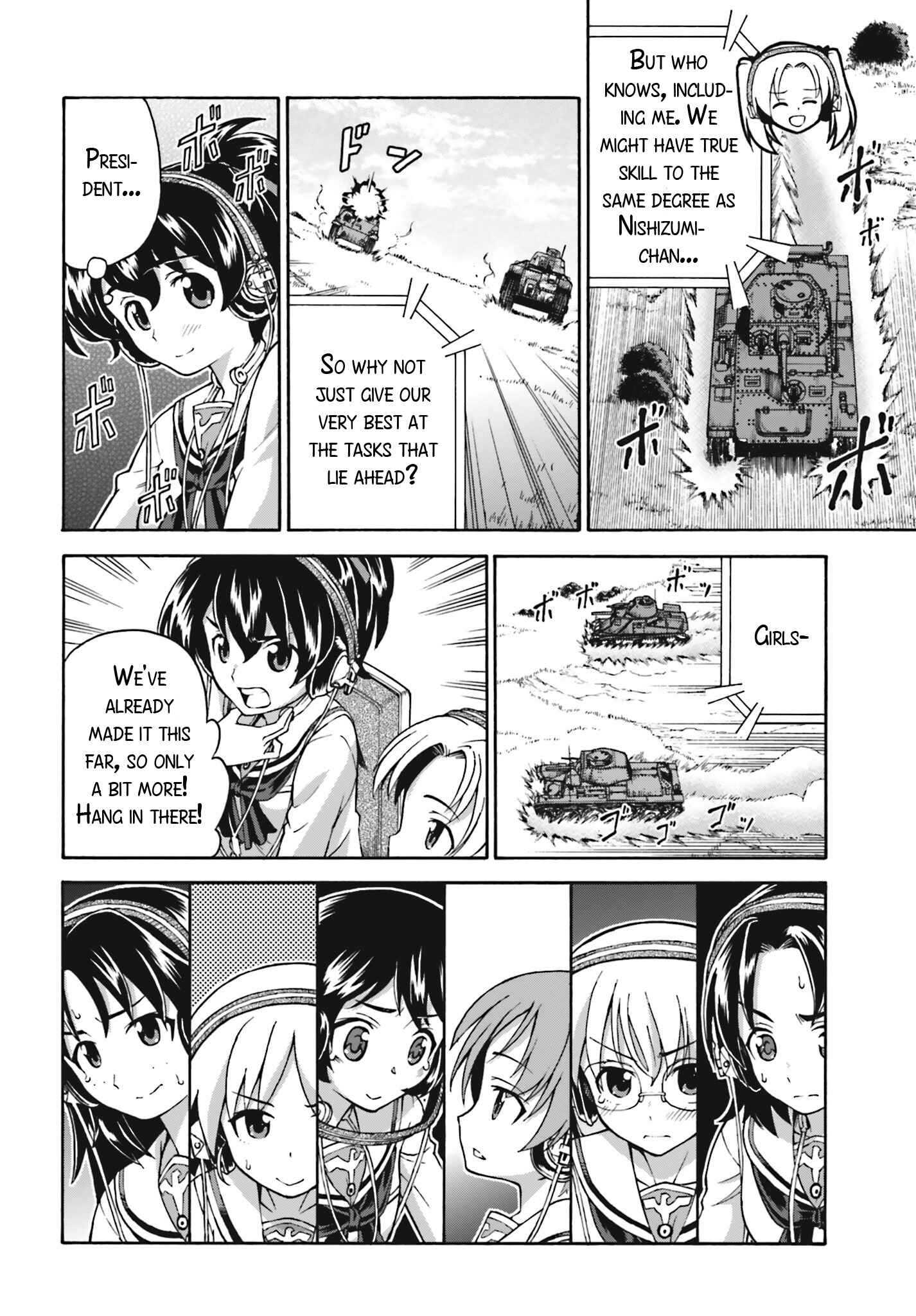 Page 14 Chapter 9 Girls Und Panzer: Fierce Battle! The Battle of Maginot!!