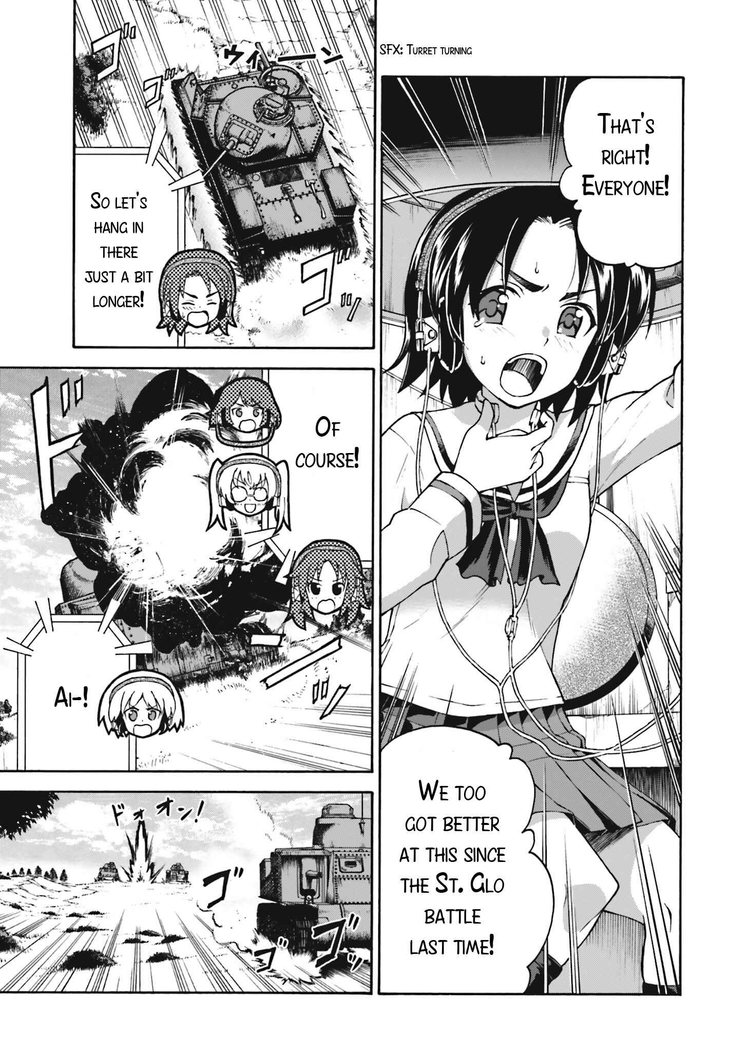 Page 15 Chapter 9 Girls Und Panzer: Fierce Battle! The Battle of Maginot!!