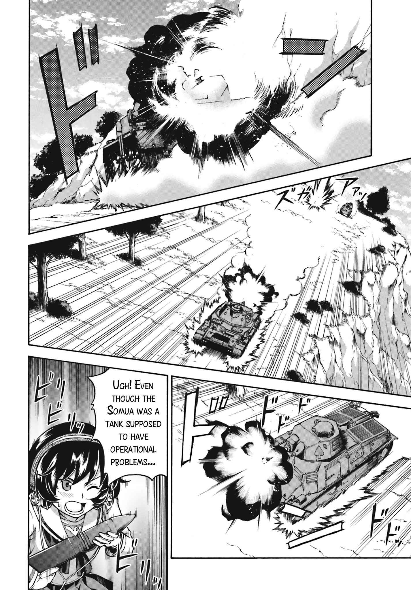 Page 16 Chapter 9 Girls Und Panzer: Fierce Battle! The Battle of Maginot!!