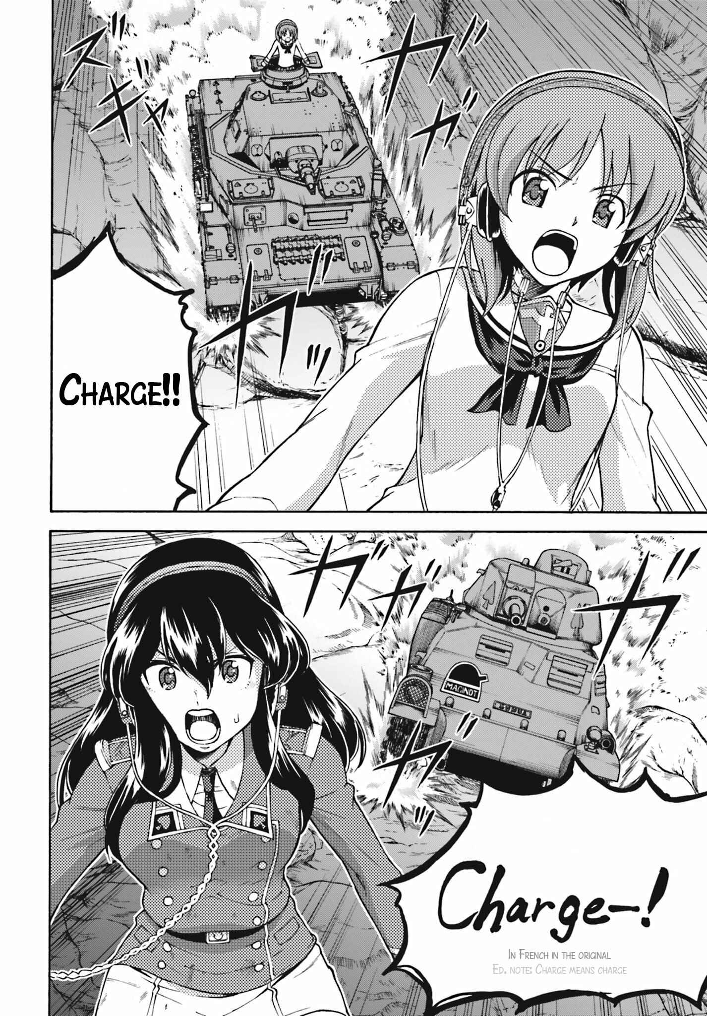 Page 28 Chapter 9 Girls Und Panzer: Fierce Battle! The Battle of Maginot!!