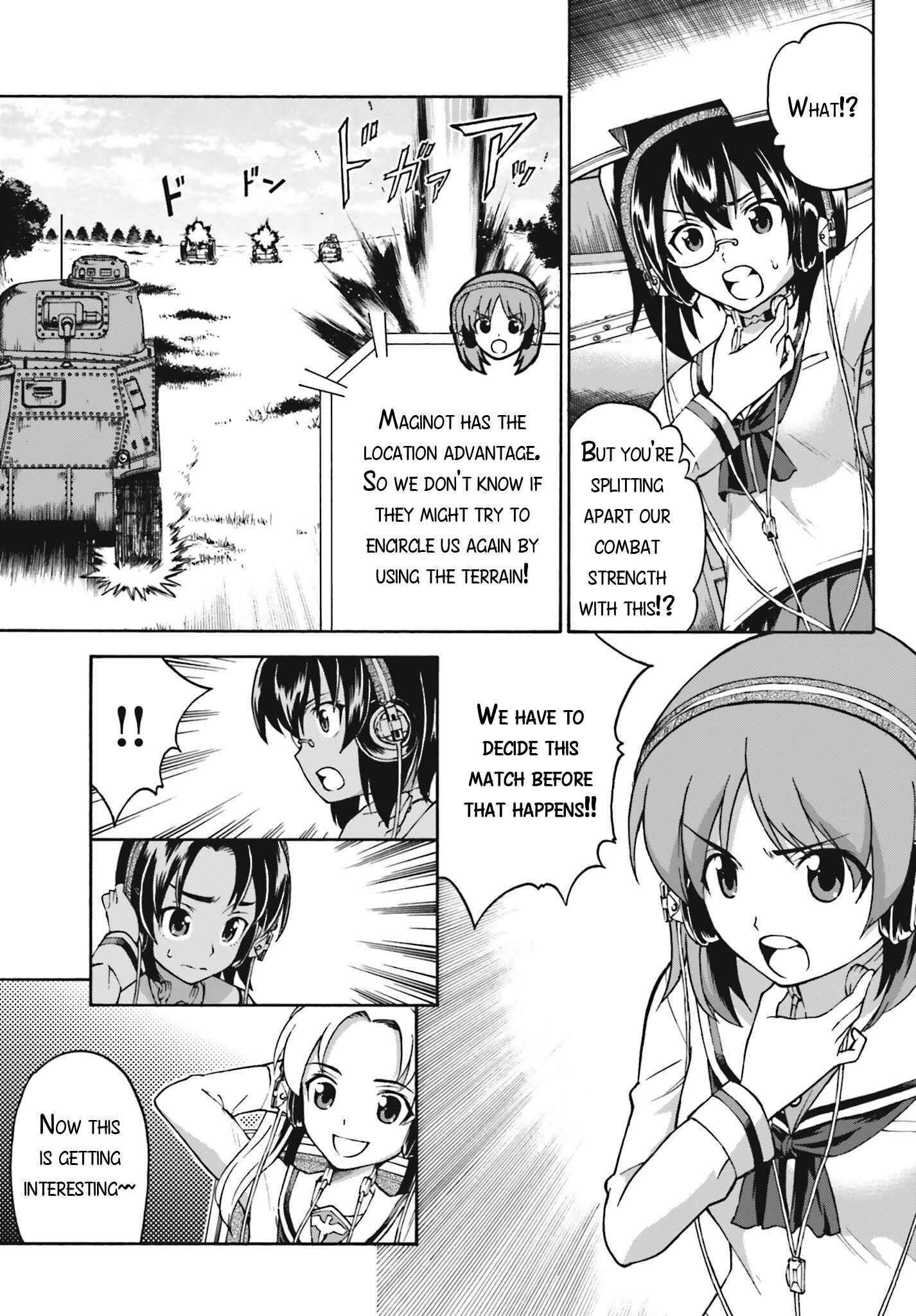 Page 7 Chapter 9 Girls Und Panzer: Fierce Battle! The Battle of Maginot!!