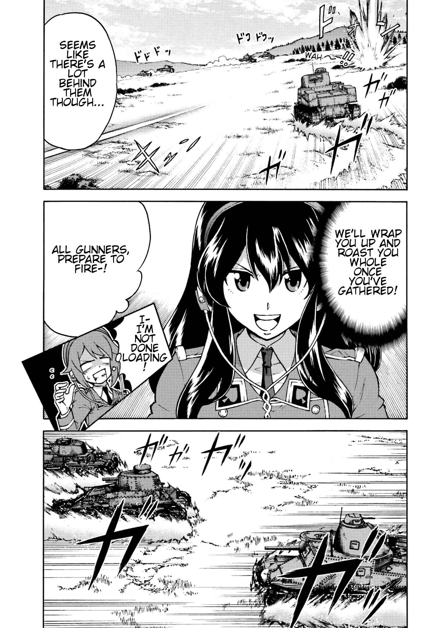 Page 7 Chapter 7.2 Girls Und Panzer: Fierce Battle! The Battle of Maginot!!