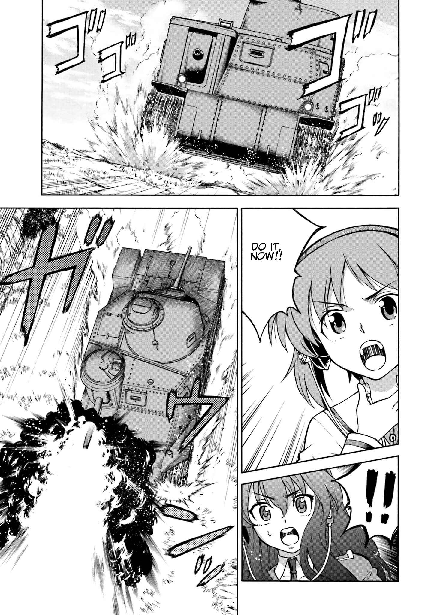 Page 9 Chapter 7.2 Girls Und Panzer: Fierce Battle! The Battle of Maginot!!