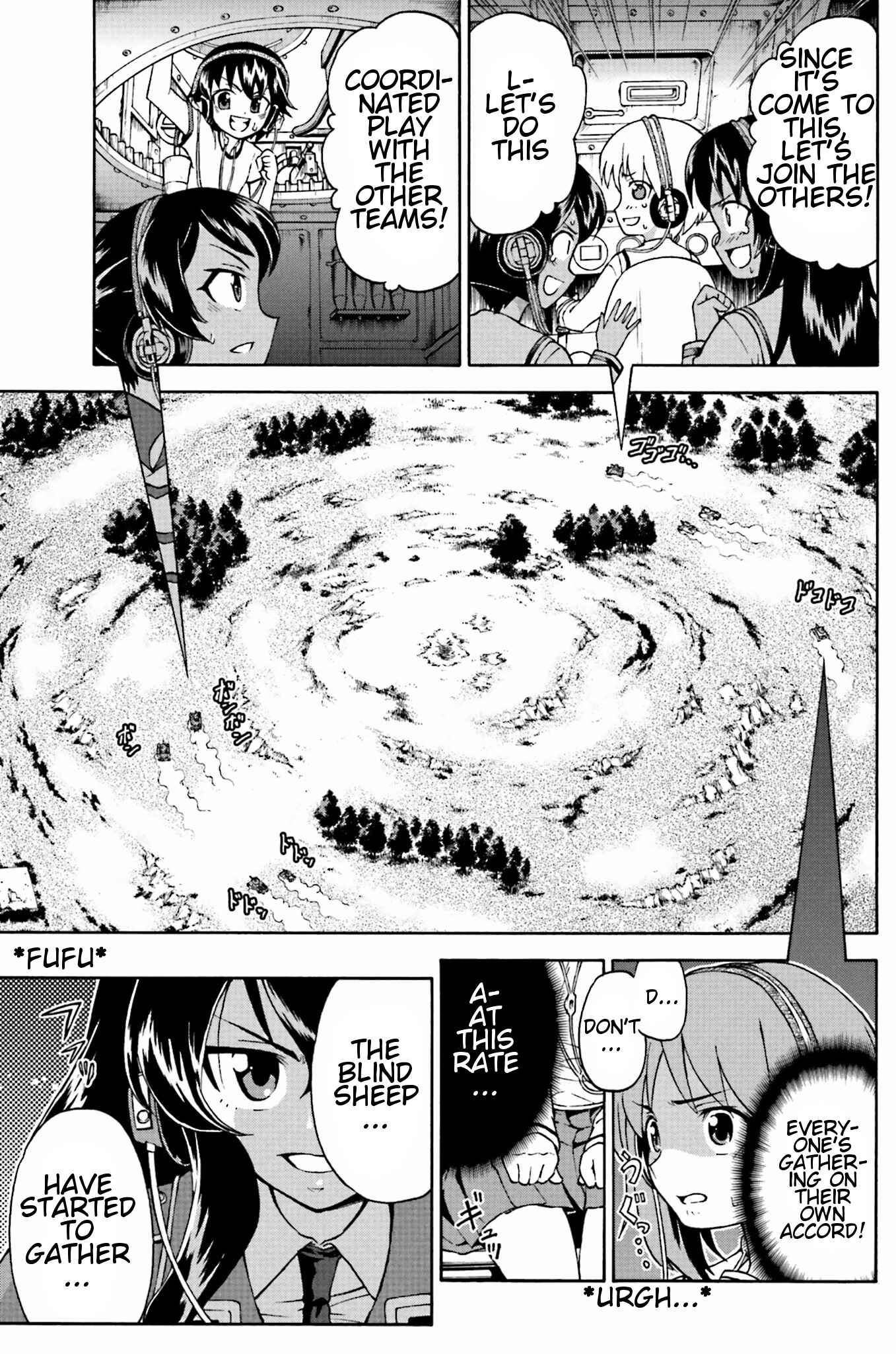 Page 13 Chapter 7 Girls Und Panzer: Fierce Battle! The Battle of Maginot!!