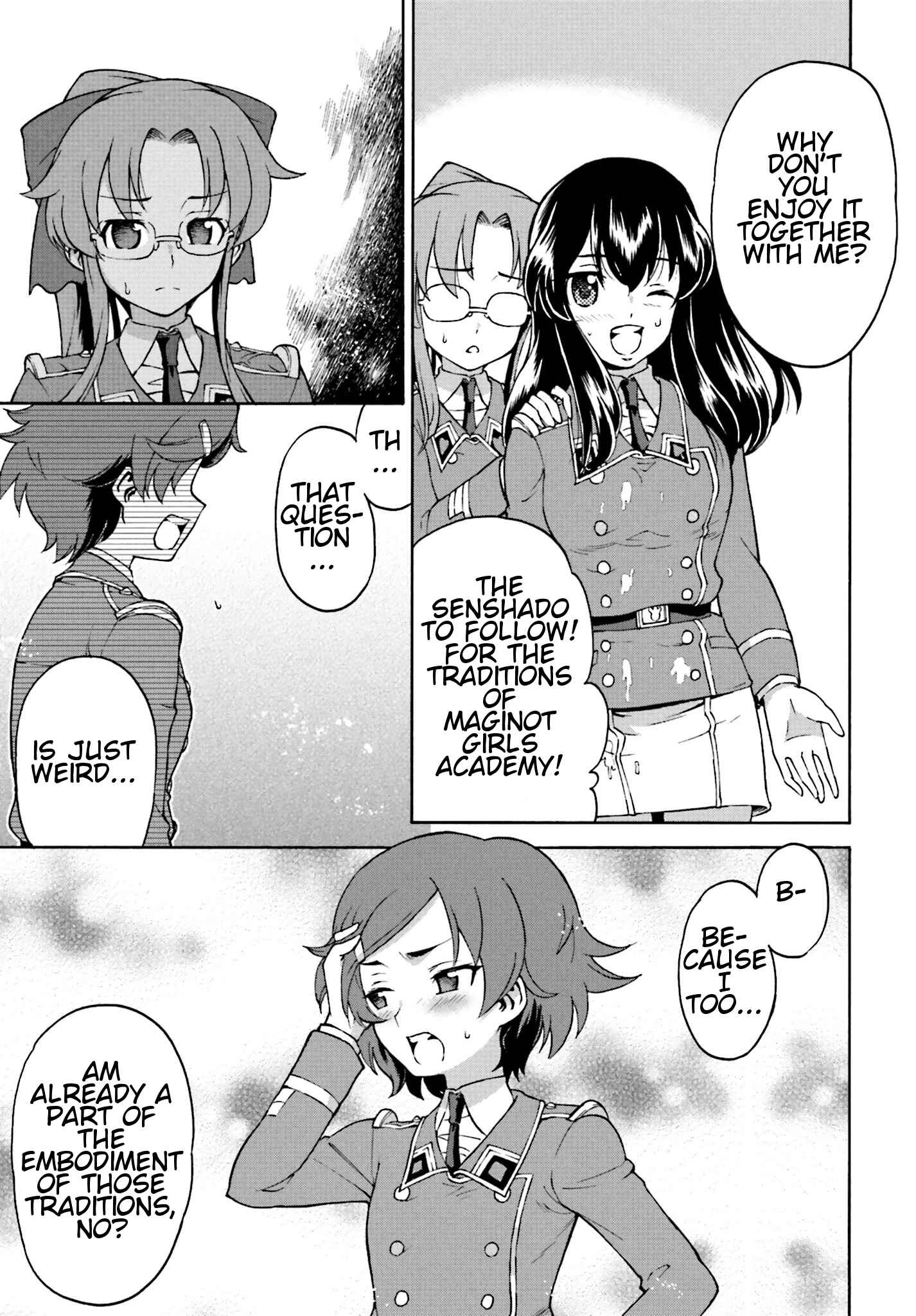 Page 25 Chapter 8 Girls Und Panzer: Fierce Battle! The Battle of Maginot!!