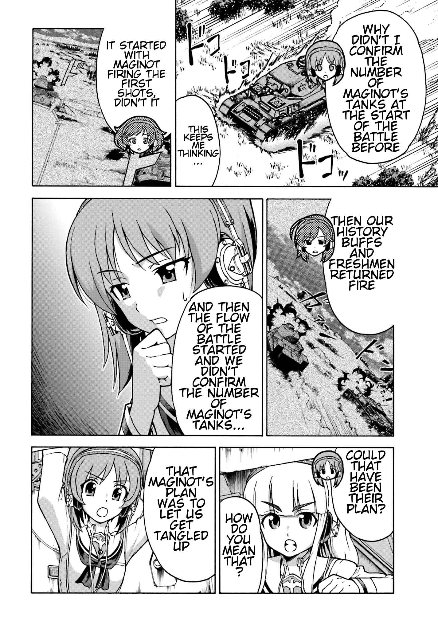 Page 28 Chapter 8 Girls Und Panzer: Fierce Battle! The Battle of Maginot!!