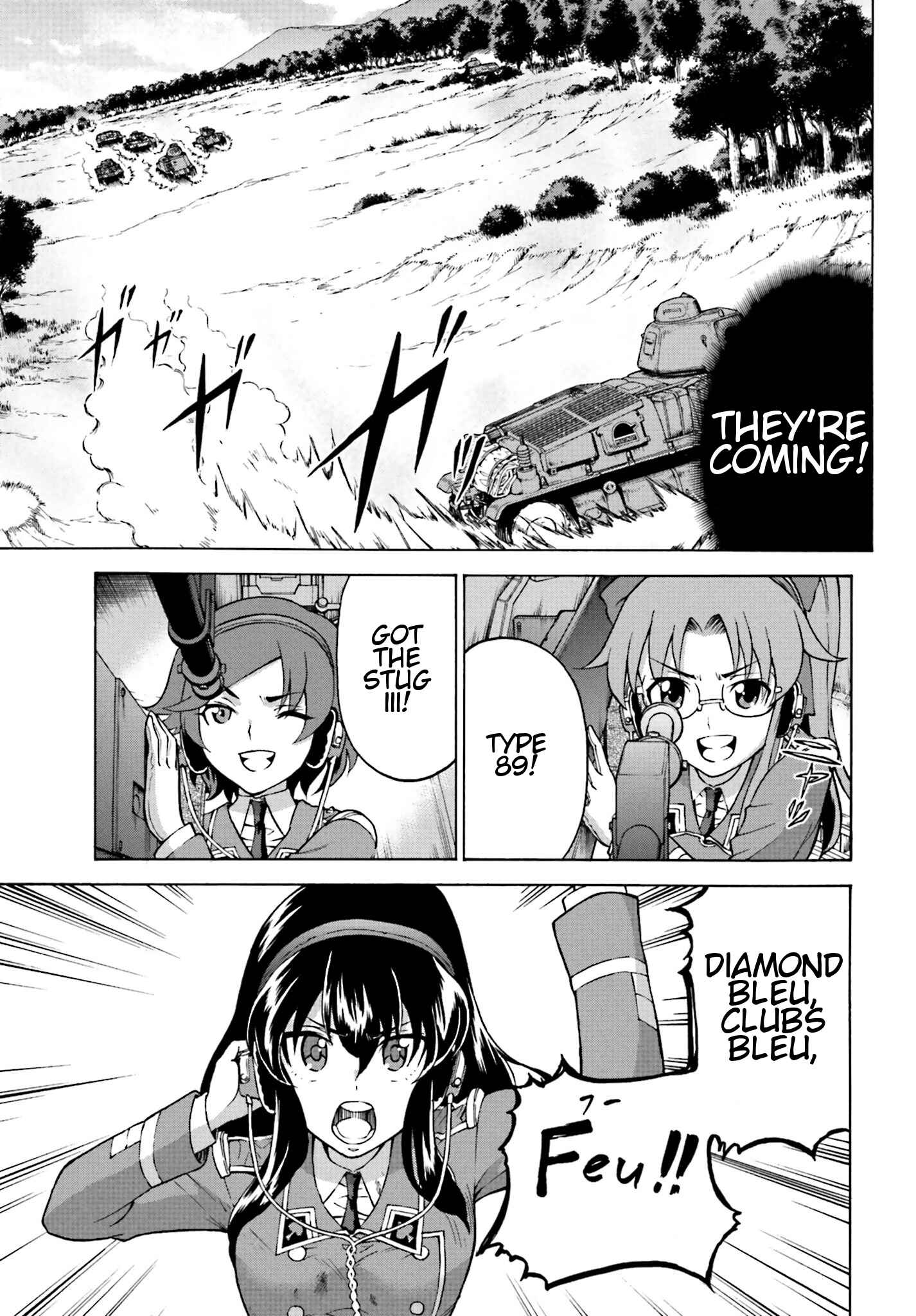Page 35 Chapter 8 Girls Und Panzer: Fierce Battle! The Battle of Maginot!!