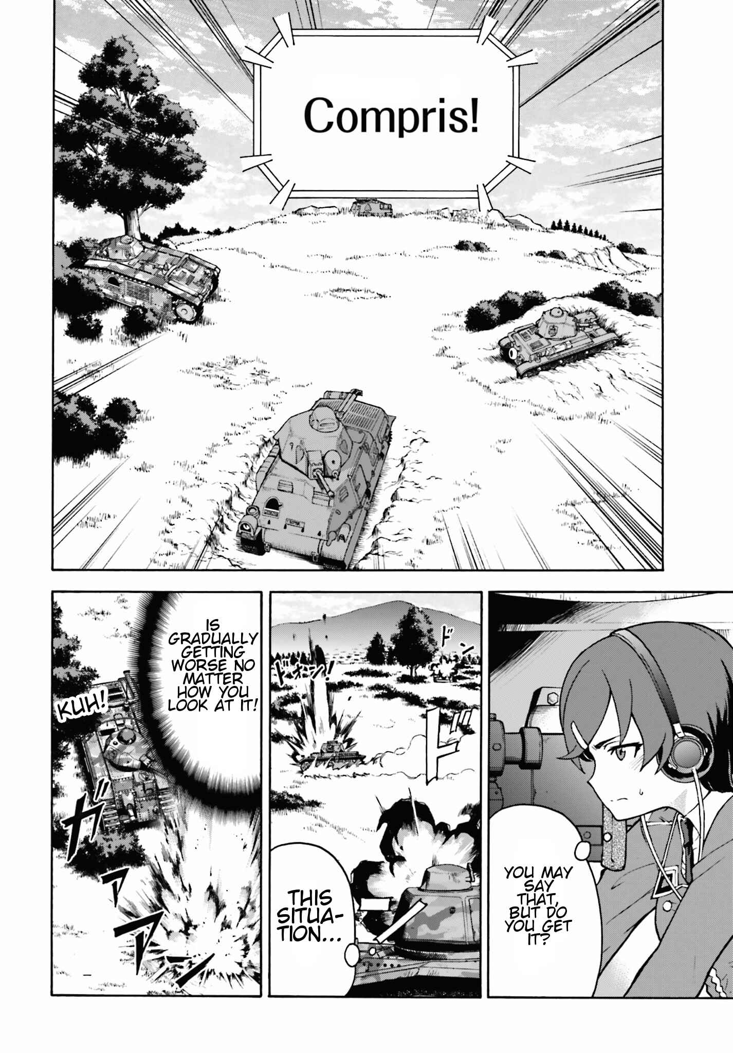 Page 22 Chapter 6 Girls Und Panzer: Fierce Battle! The Battle of Maginot!!