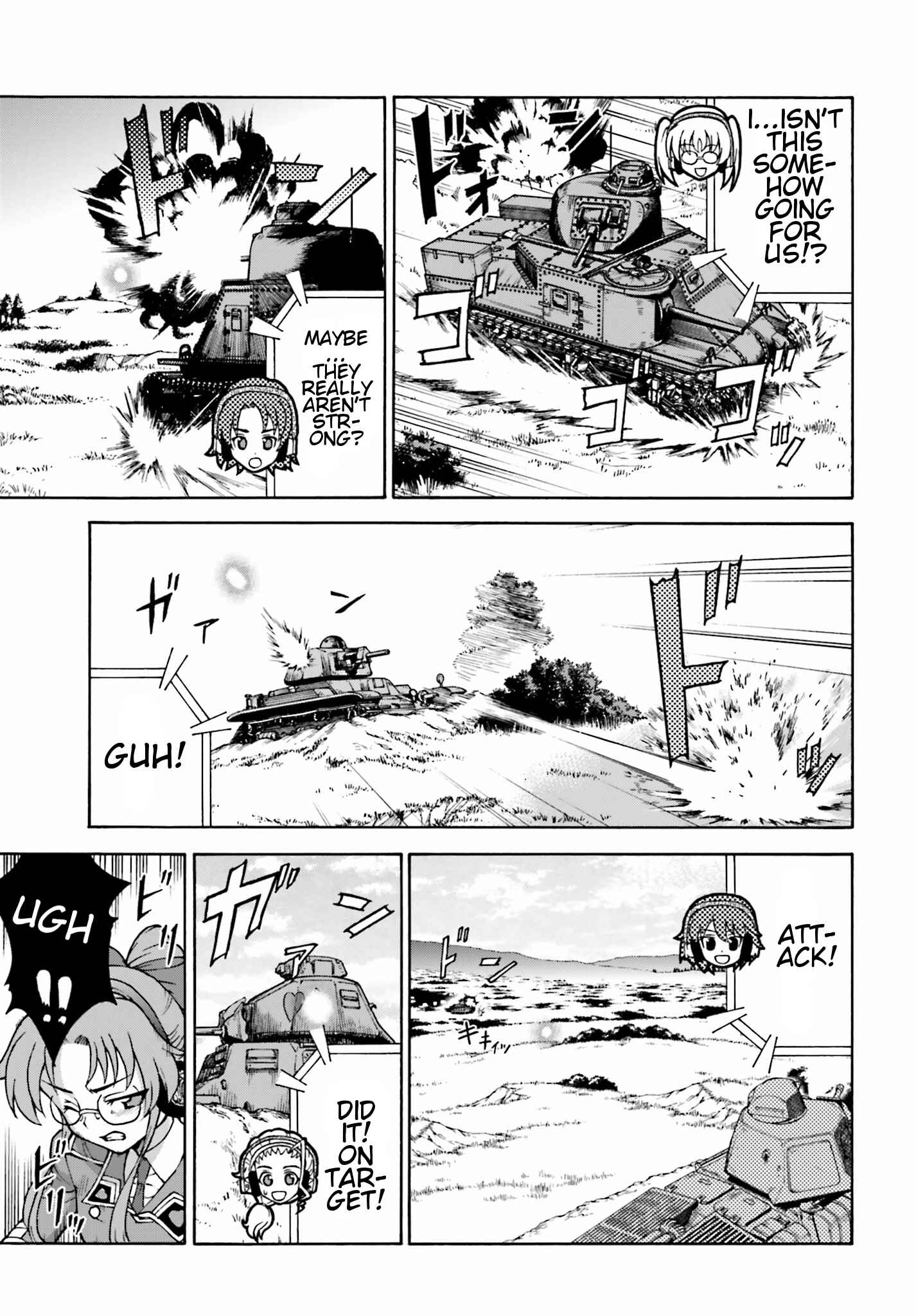 Page 23 Chapter 6 Girls Und Panzer: Fierce Battle! The Battle of Maginot!!