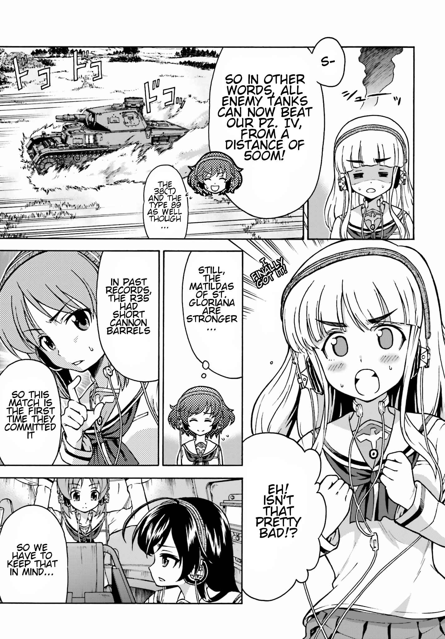 Page 7 Chapter 6 Girls Und Panzer: Fierce Battle! The Battle of Maginot!!