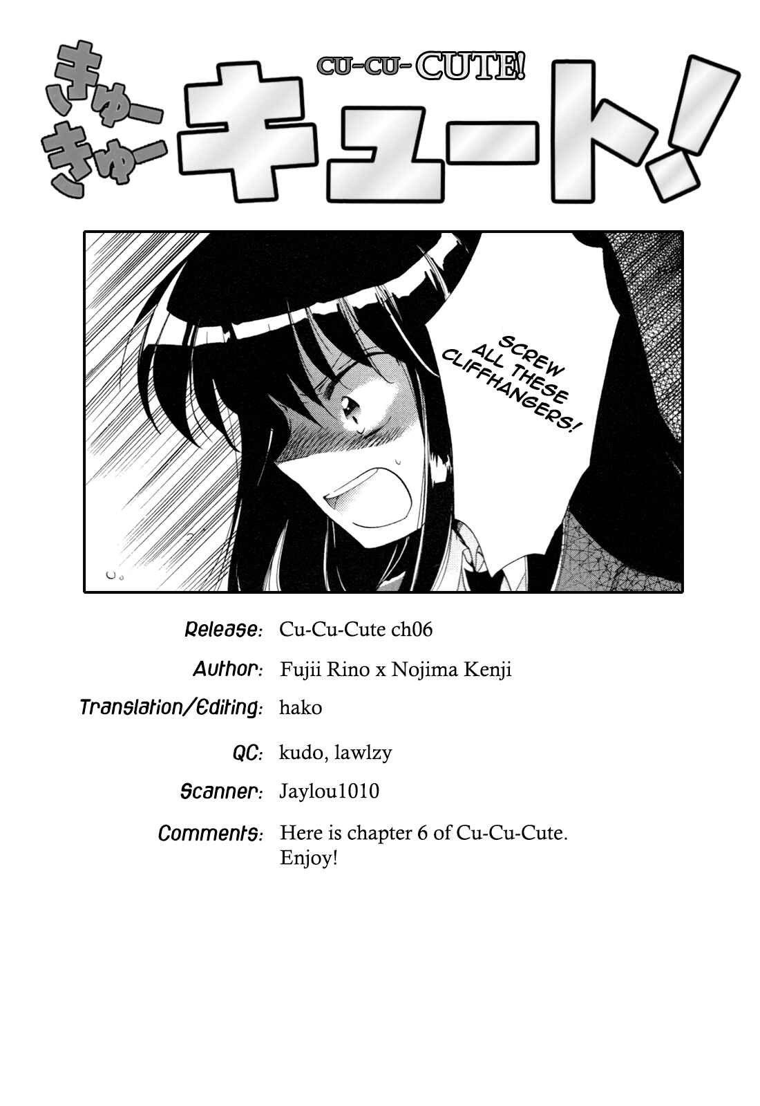 Page 1 Chapter 6 Cu-Cu-Cute!